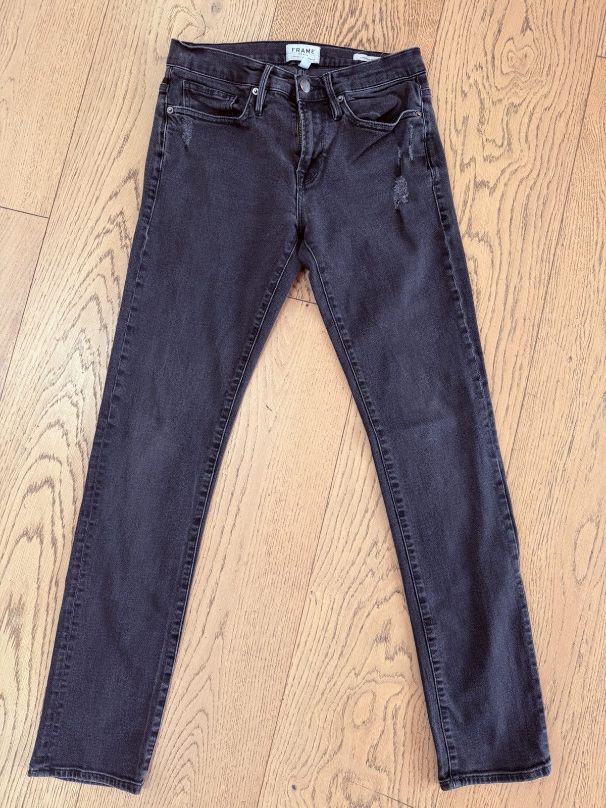 Frame Used Black (almost charcoal) L ‘Homme Slim FRAME Denim Size US 30 / EU 46 - 1 Thumbnail