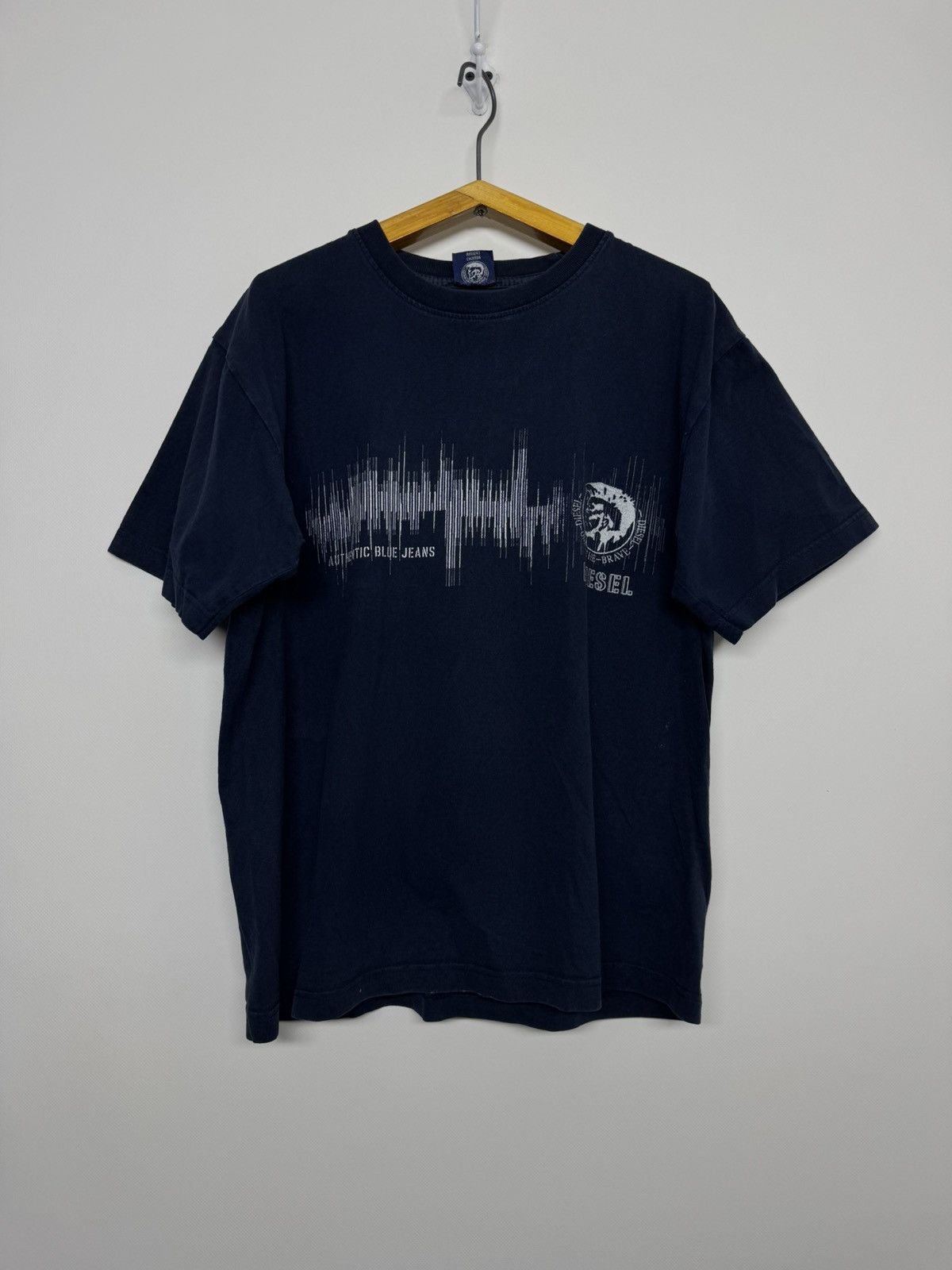 Diesel Vintage Big logo Y2K Diesel T-shirt Rare Size US M / EU 48-50 / 2 - 3 Thumbnail