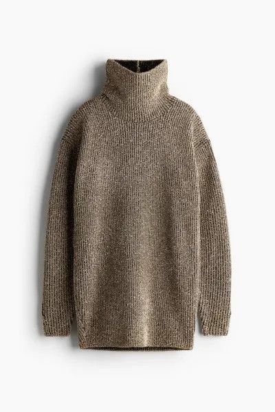 H&M H&M Glittery Fuzzy Knit Dress STUDIO COLLECTION Size US M / EU 48-50 / 2 - 2 Thumbnail
