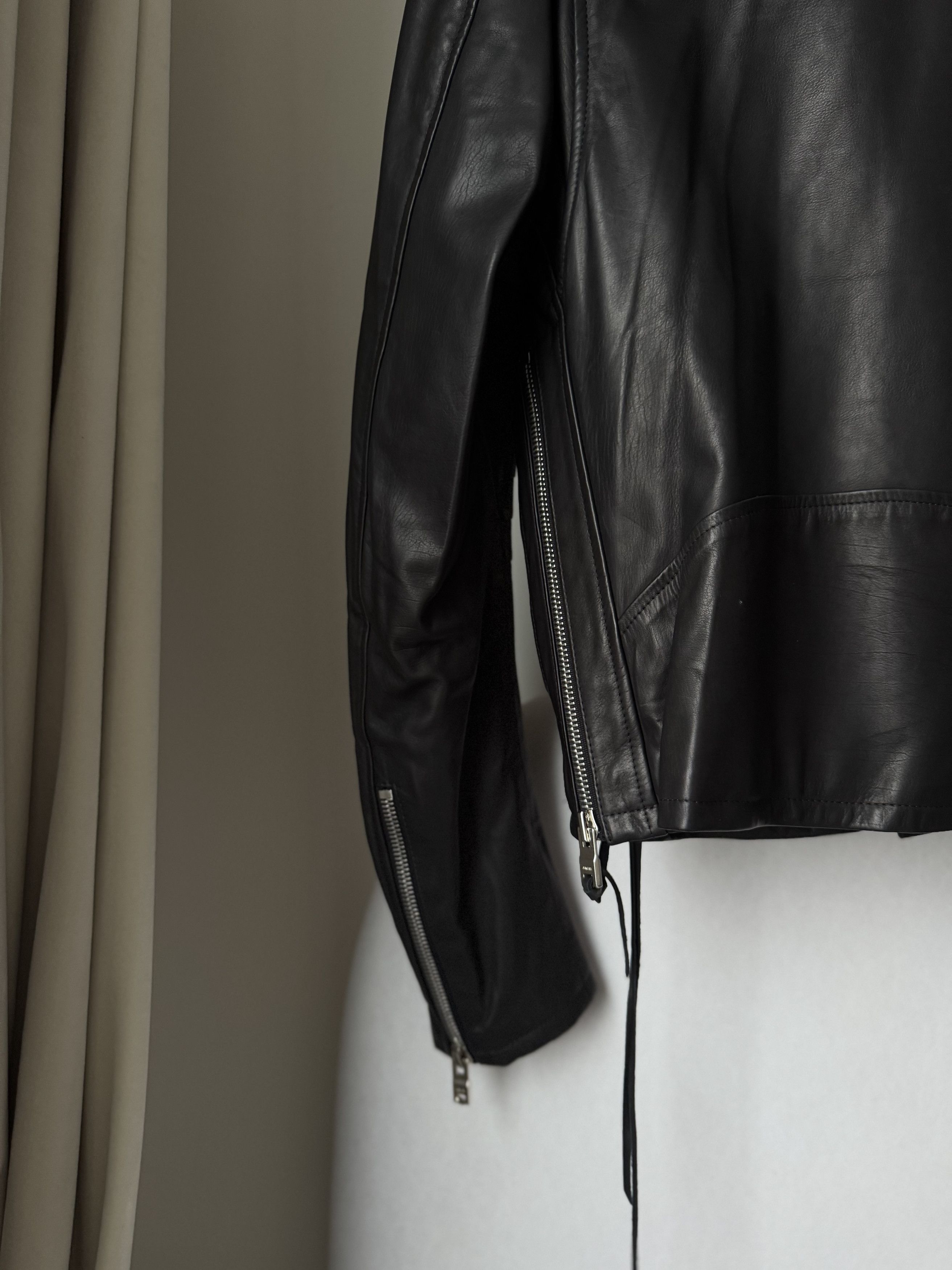 Amiri Amiri leather jacket Size US M / EU 48-50 / 2 - 7 Thumbnail
