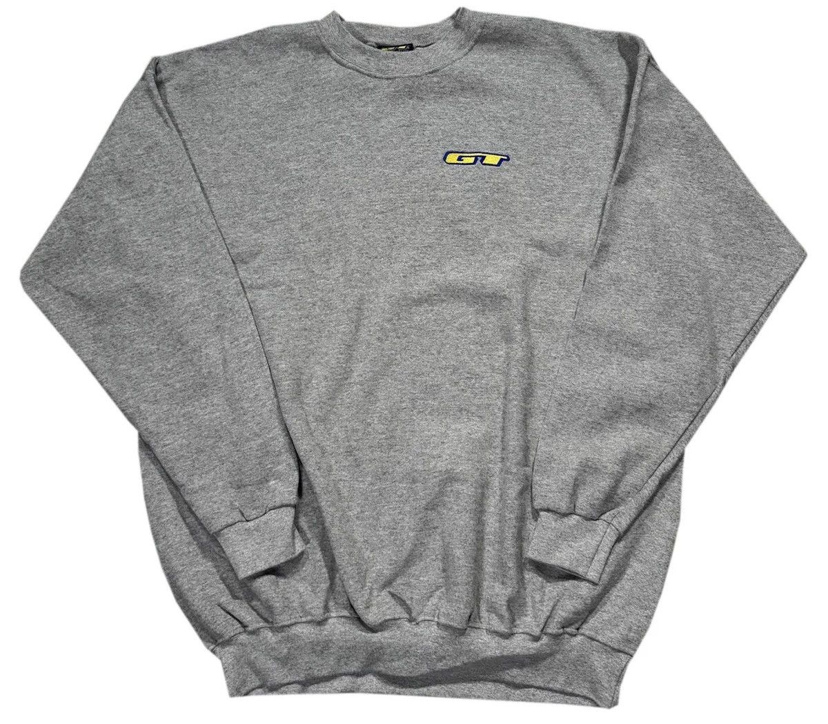 Vintage Vintage GT Bicycles Heather Grey Sweatshirt (Size XXL) NWT Size US XXL / EU 58 / 5 - 1 Thumbnail
