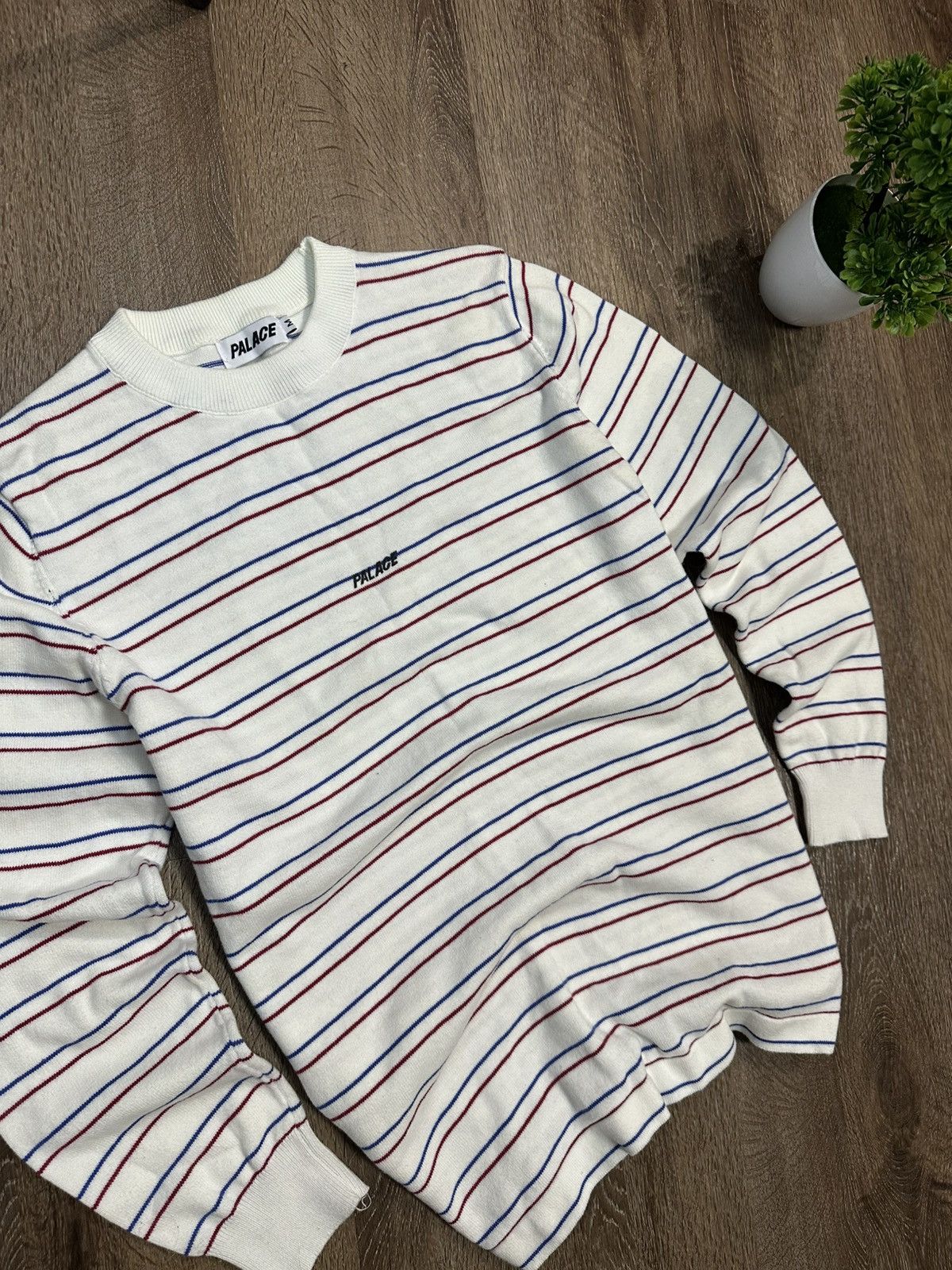 Palace Vintage Palace Striped Sweatshirt Y2K Size US M / EU 48-50 / 2 - 2 Thumbnail