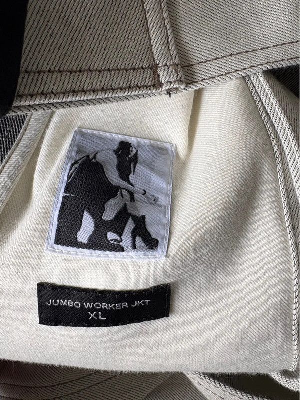 Rick Owens Drkshdw Rick Owens Jumbo Worker Jacket Size US XL / EU 56 / 4 - 7 Thumbnail