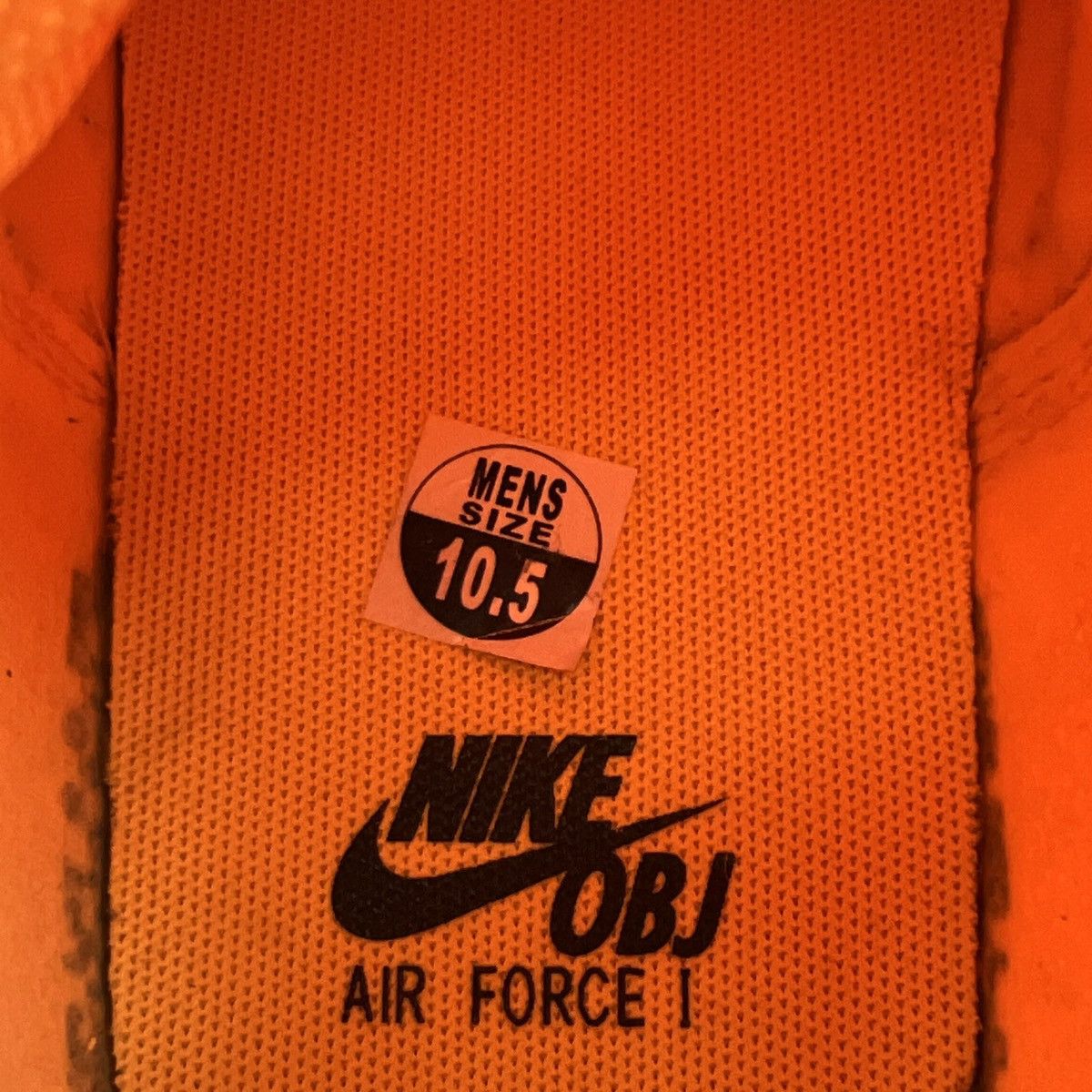 Nike Air Force 1 mid obj Size US 10.5 / EU 43-44 - 8 Thumbnail