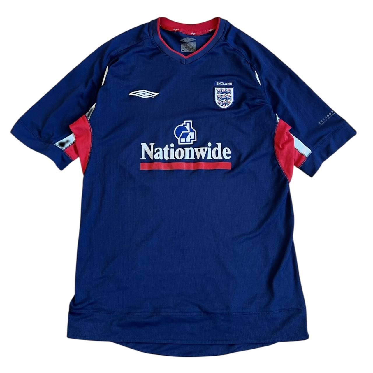 Umbro 2005/06 ENGLAND TEAM TRAINING SOCCER JERSEY FOOTBALL SHIRT L Size US L / EU 52-54 / 3 - 1 Thumbnail