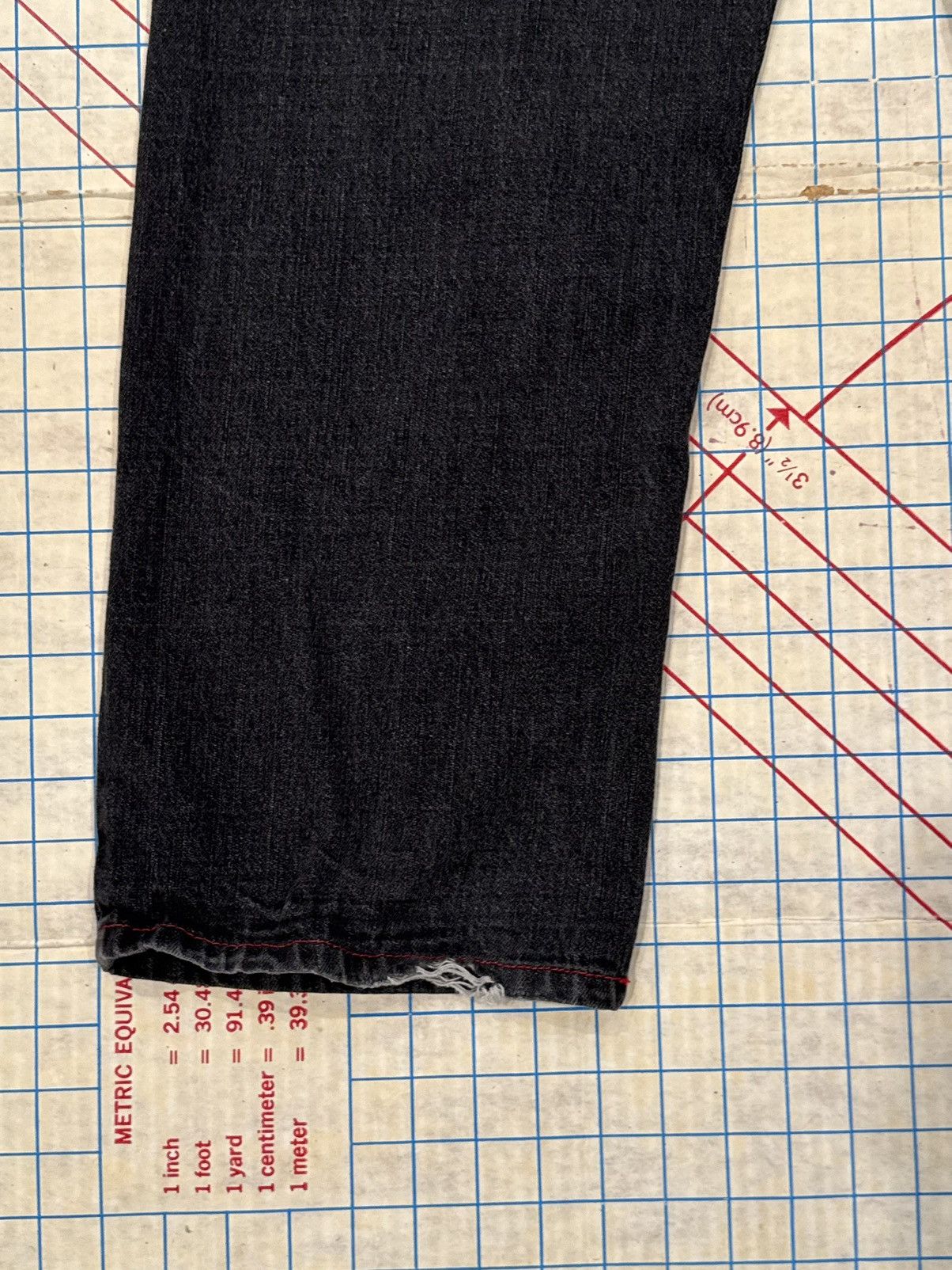 Avirex Avirex Black Denim Embroidered Back Pockets Fits 30x26 Black Size US 30 / EU 46 - 4 Thumbnail