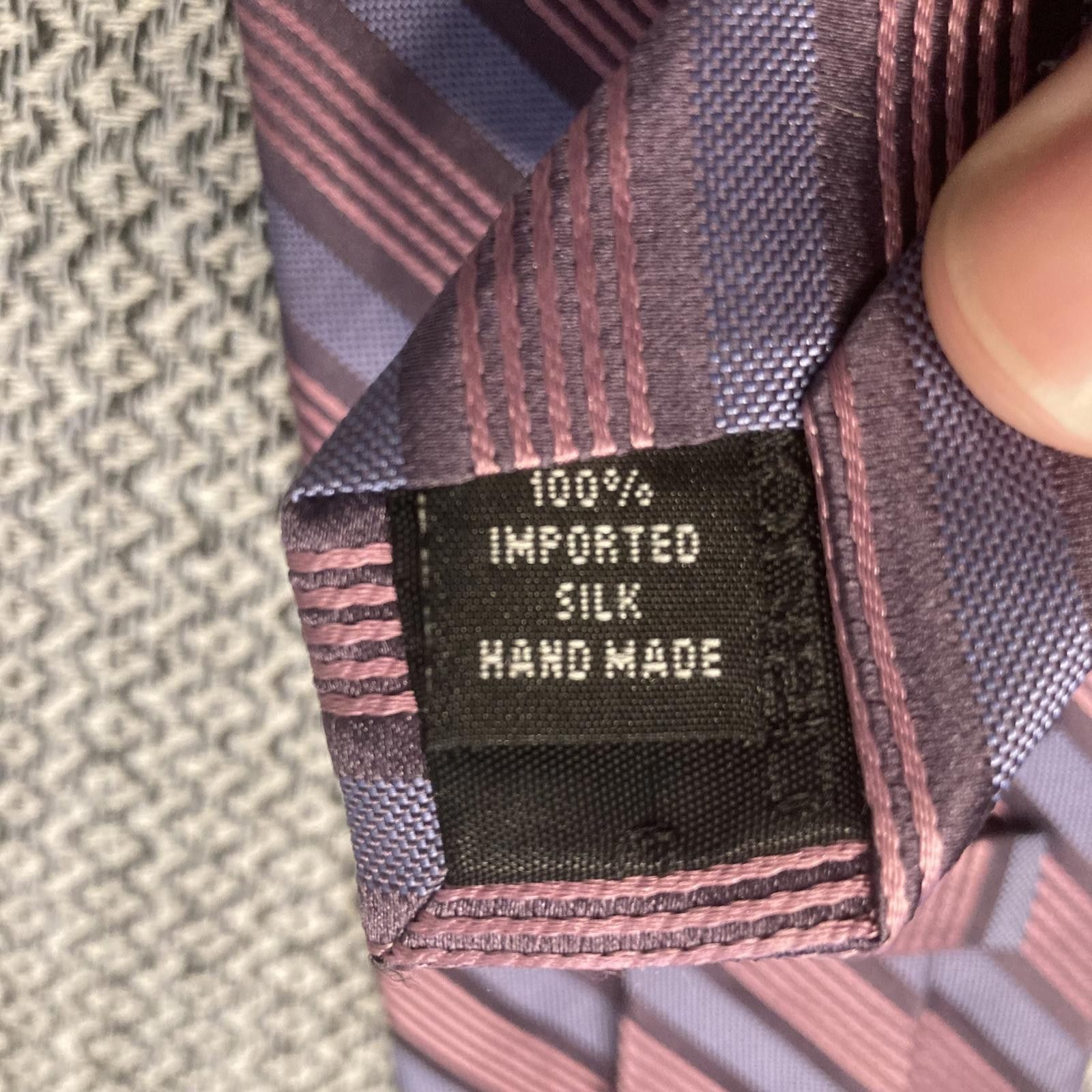 Liz Claiborne Claiborne Striped Tie 59/3.5 Size ONE SIZE - 4 Thumbnail