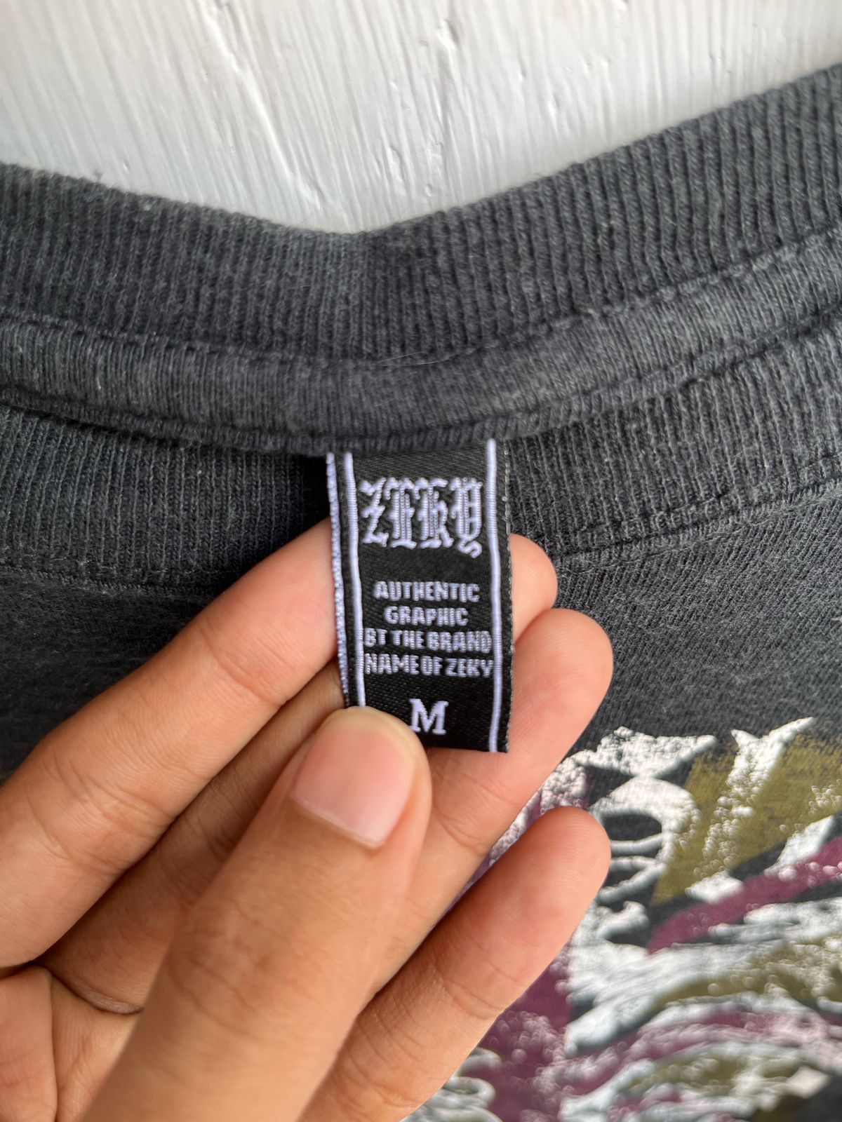14th Addiction Gothic Zaki Poem British Culture Punk Tee LGB Size US S / EU 44-46 / 1 - 3 Thumbnail