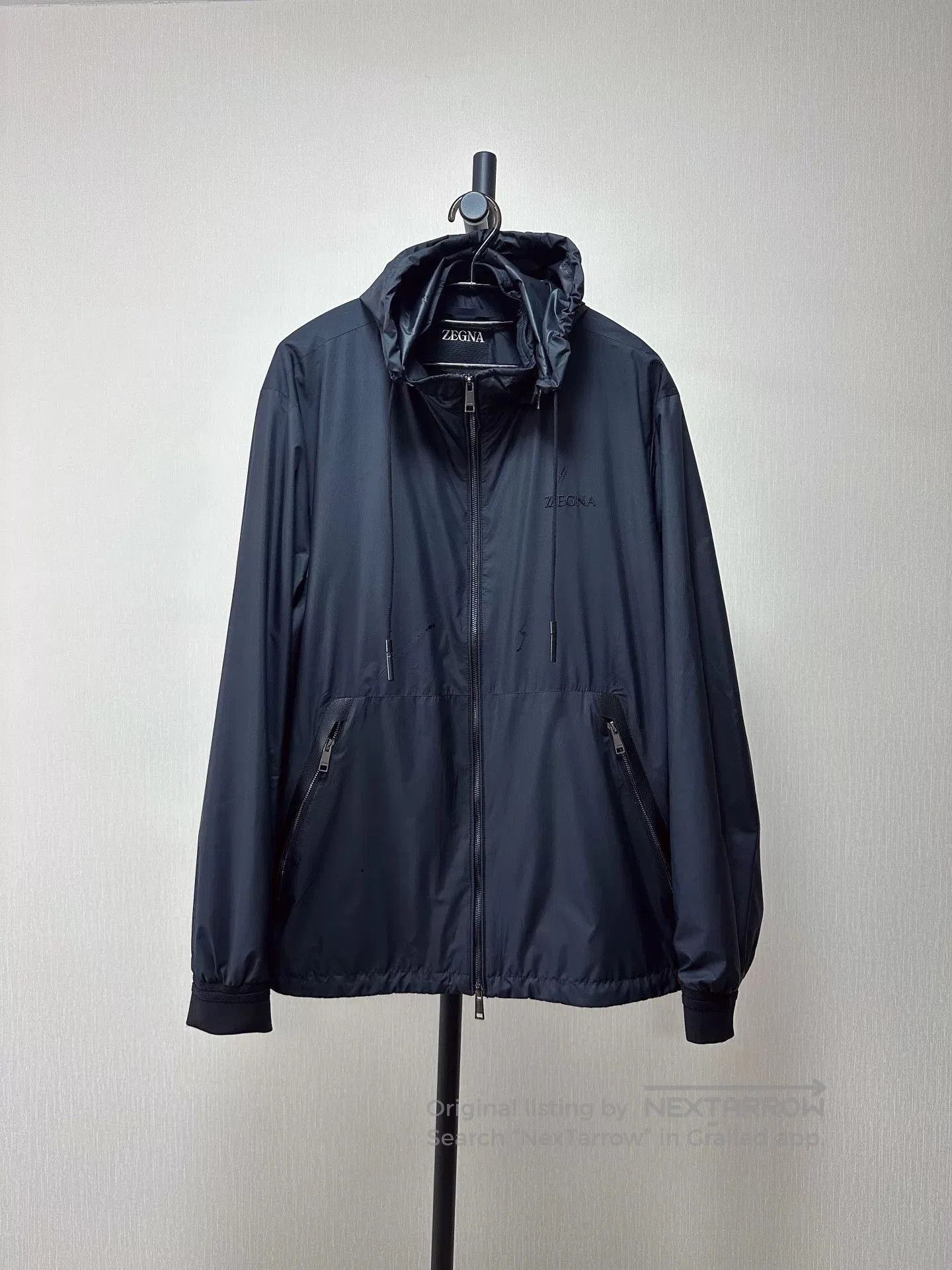Ermenegildo Zegna Zegna Black Casual Jacket. Size US XL / EU 56 / 4 - 3 Thumbnail