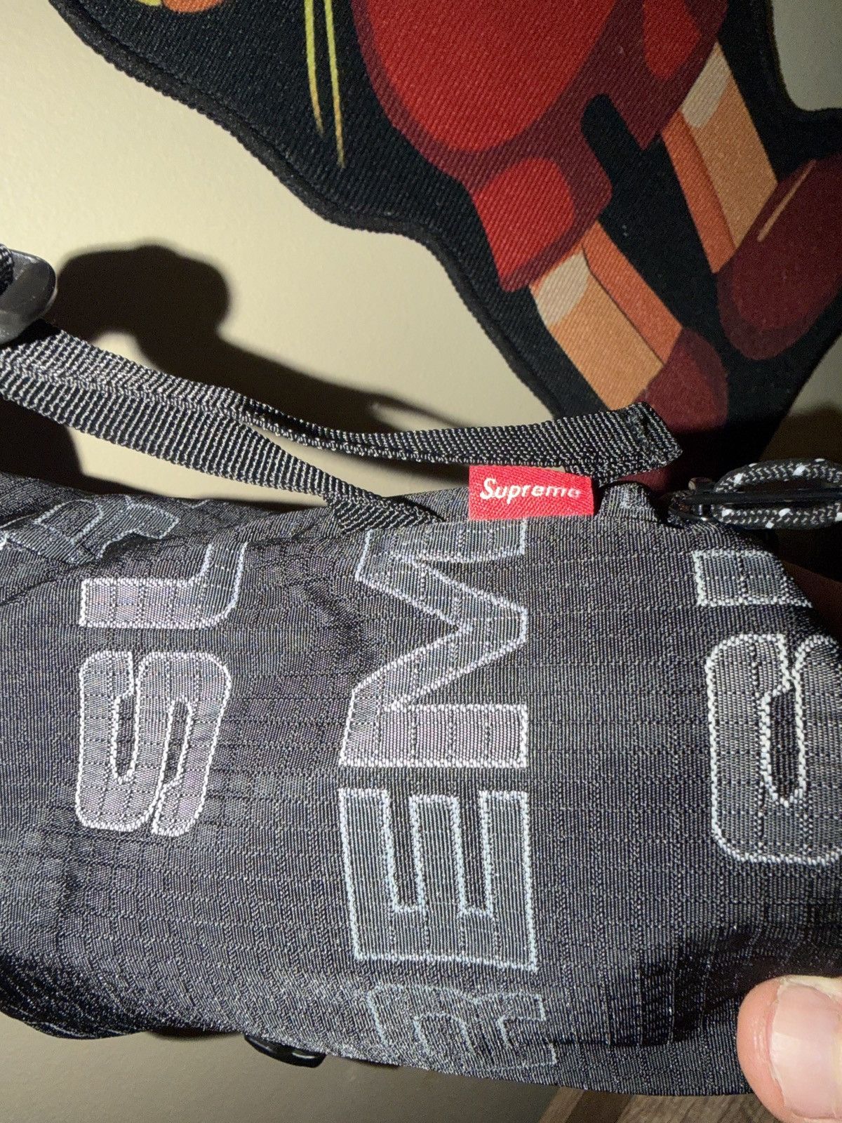 Supreme FW21 Supreme Neck Pouch 'Black' Size ONE SIZE - 4 Thumbnail