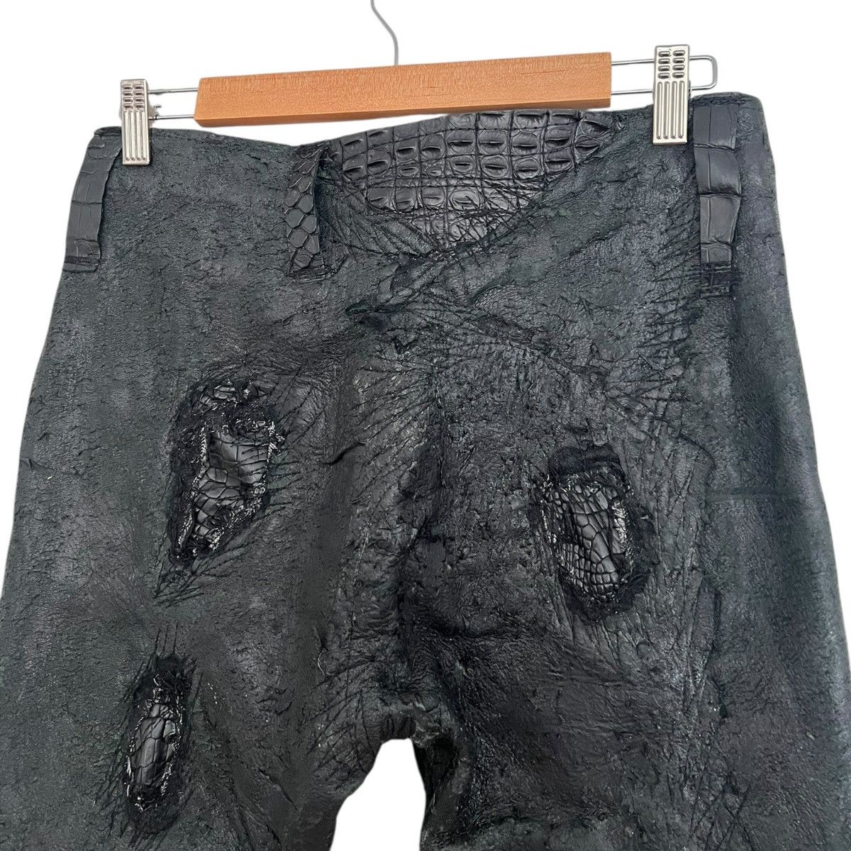 1vfudie multi leather pants