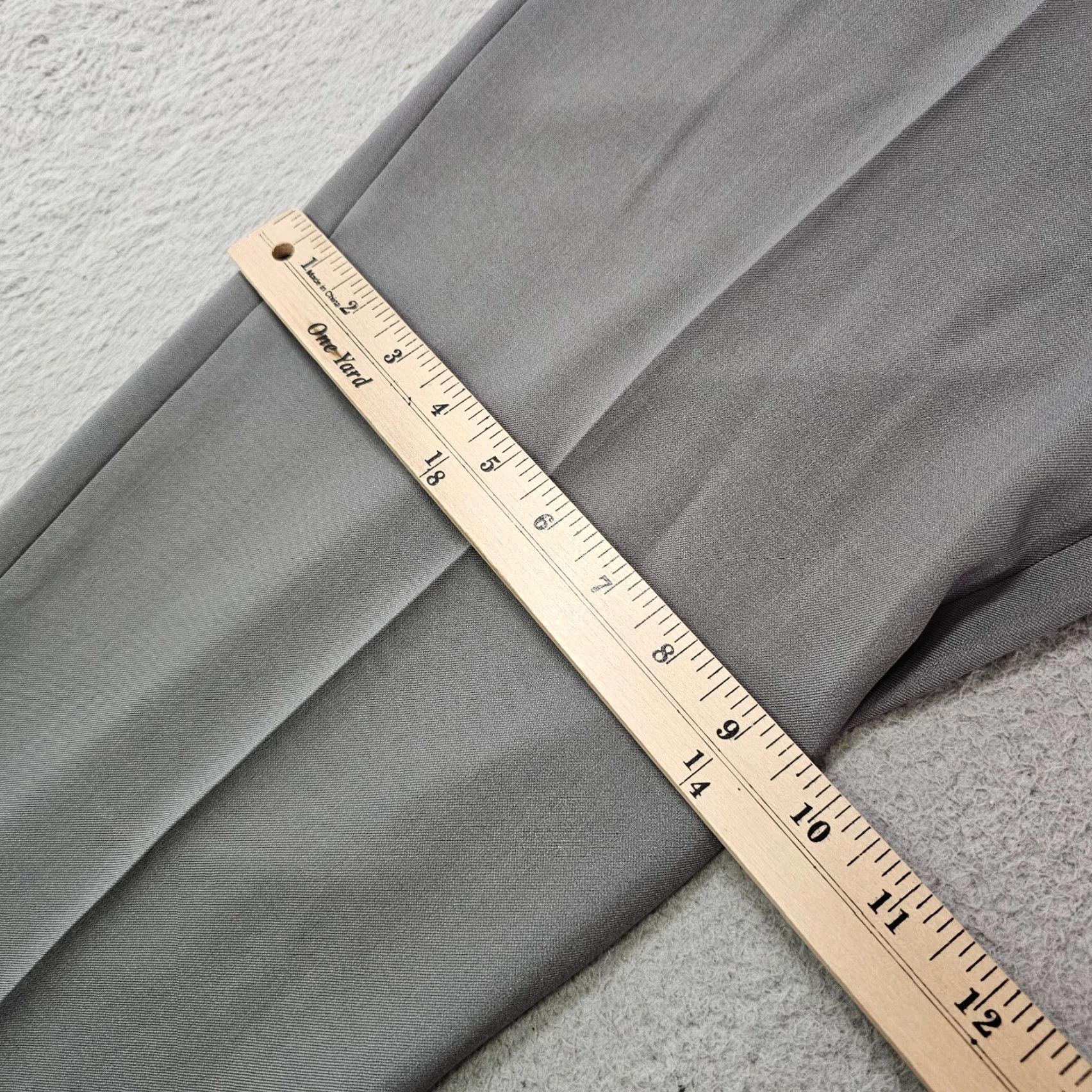 Haggar H26 Dress Pants Mens 34x32 Grey Straight Fit Premium Stretch Travel  - wpequipmentugltd.com