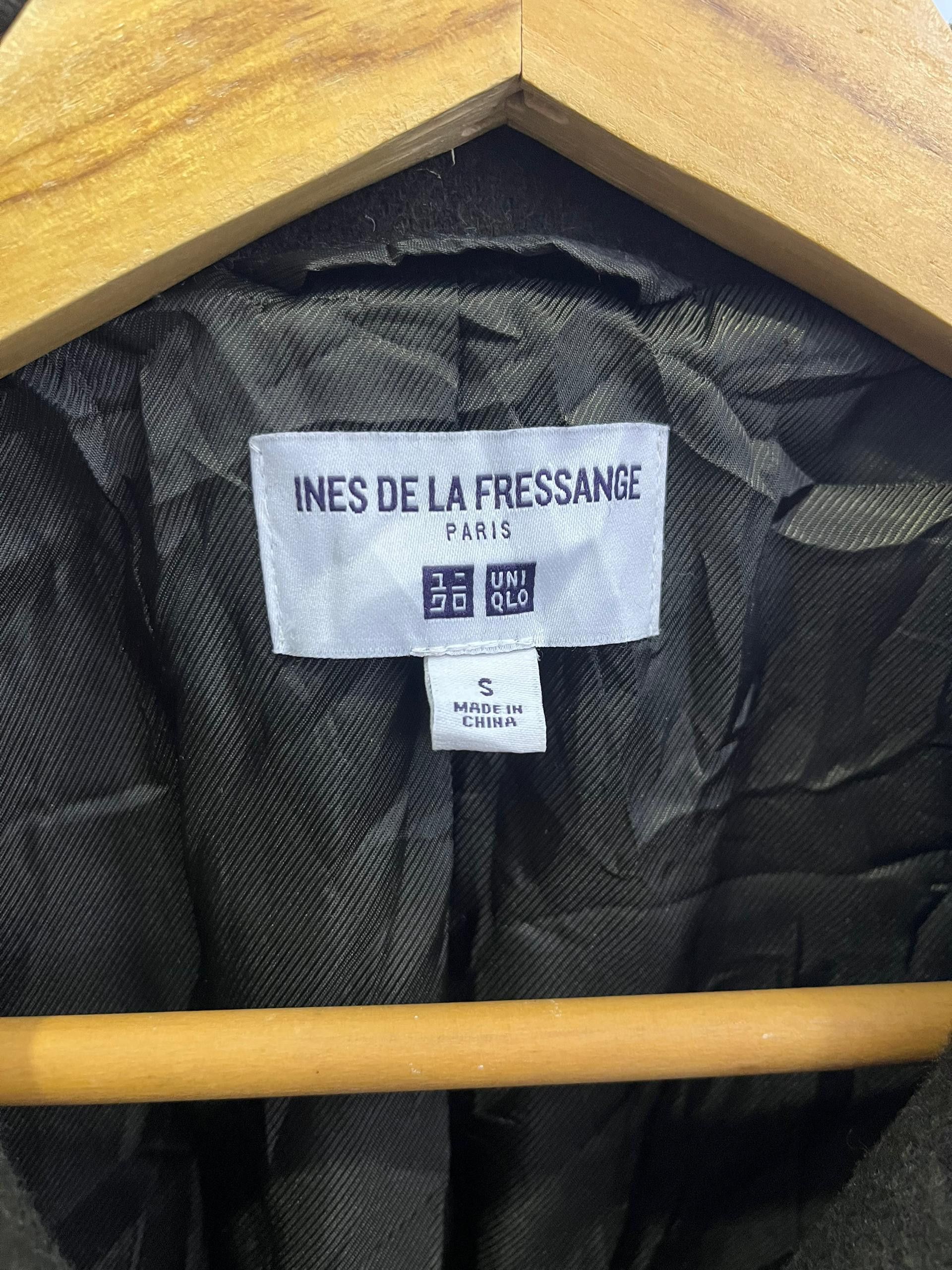 Uniqlo Uniqlo x Inès de la Fressange Wool Peacoat Olive S Size S / US 4 / IT 40 - 4 Thumbnail