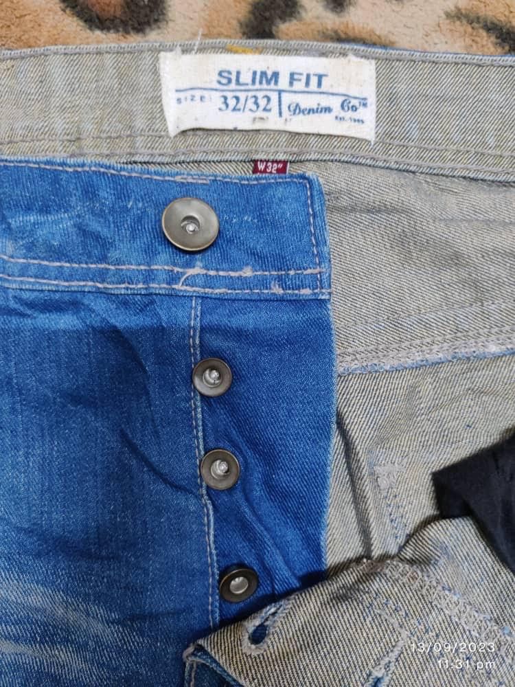 Denim & Co. Denim Co. Distressed jeans Stonewash slim fit Size US 34 / EU 50 - 5 Thumbnail