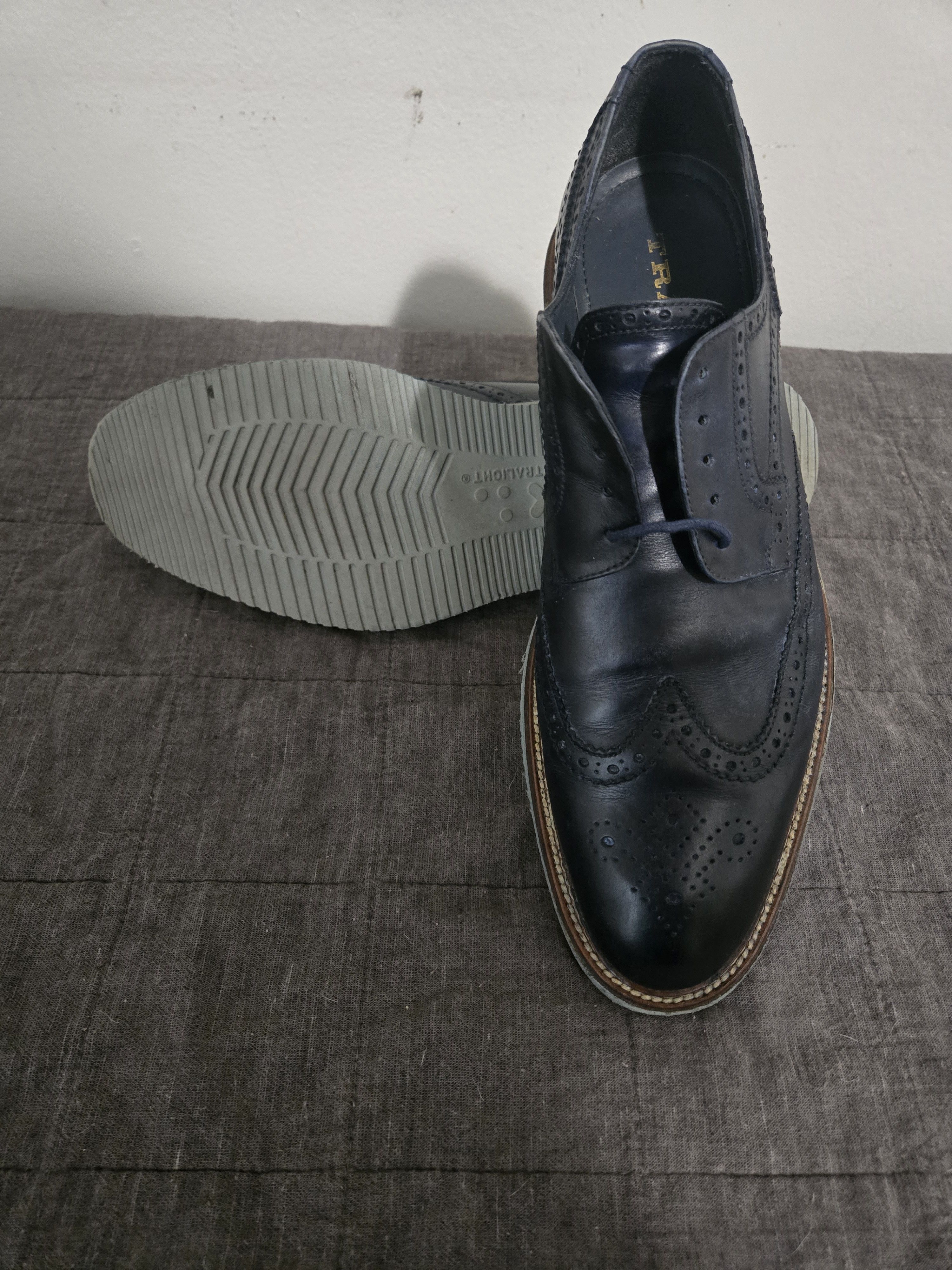 Trask 2019 - M13 - Trask Rogan Wingtip - Navy - XL Extralight Sole Size US 13 / EU 46 - 1 Thumbnail