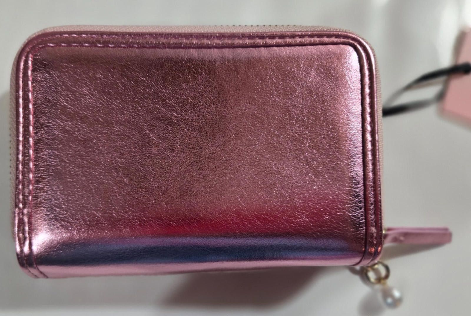 Juicy Couture Jeans Juicy Couture Velour Wallet Diamond Stones Double Zip NWT Size ONE SIZE - 3 Thumbnail