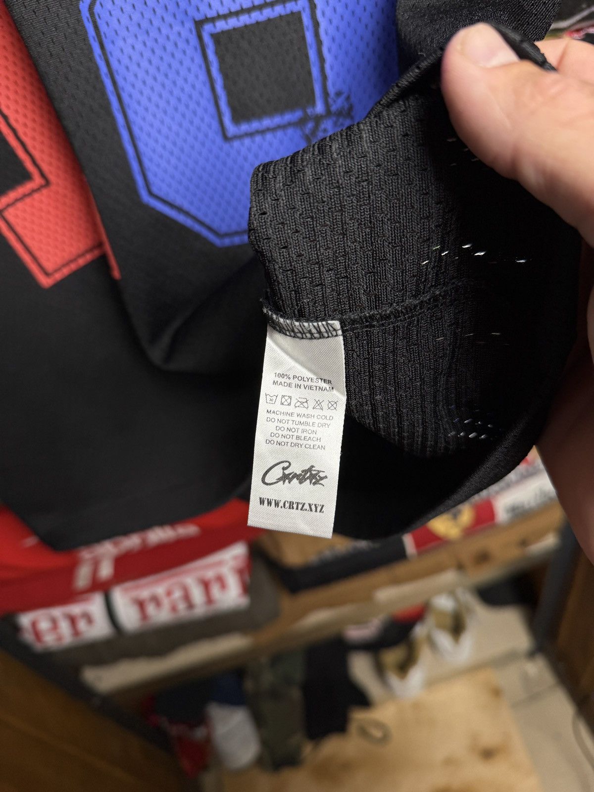 Corteiz Corteiz HMP MESH PANEL JERSEY Size US M / EU 48-50 / 2 - 8 Thumbnail