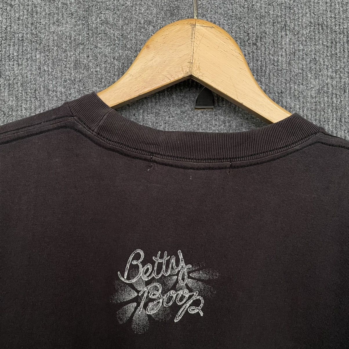 Cartoon Network × Vintage Vintage 90s Betty Boop Faded Black T Shirt Size US M / EU 48-50 / 2 - 5 Thumbnail