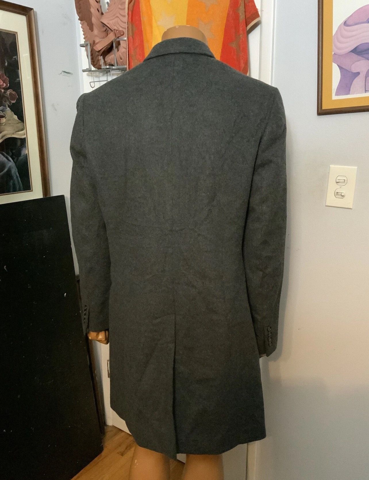 J.Crew $450 J. Crew Ludlow Wool Cashmere Charcoal Overcoat Coat Size US M / EU 48-50 / 2 - 10 Thumbnail