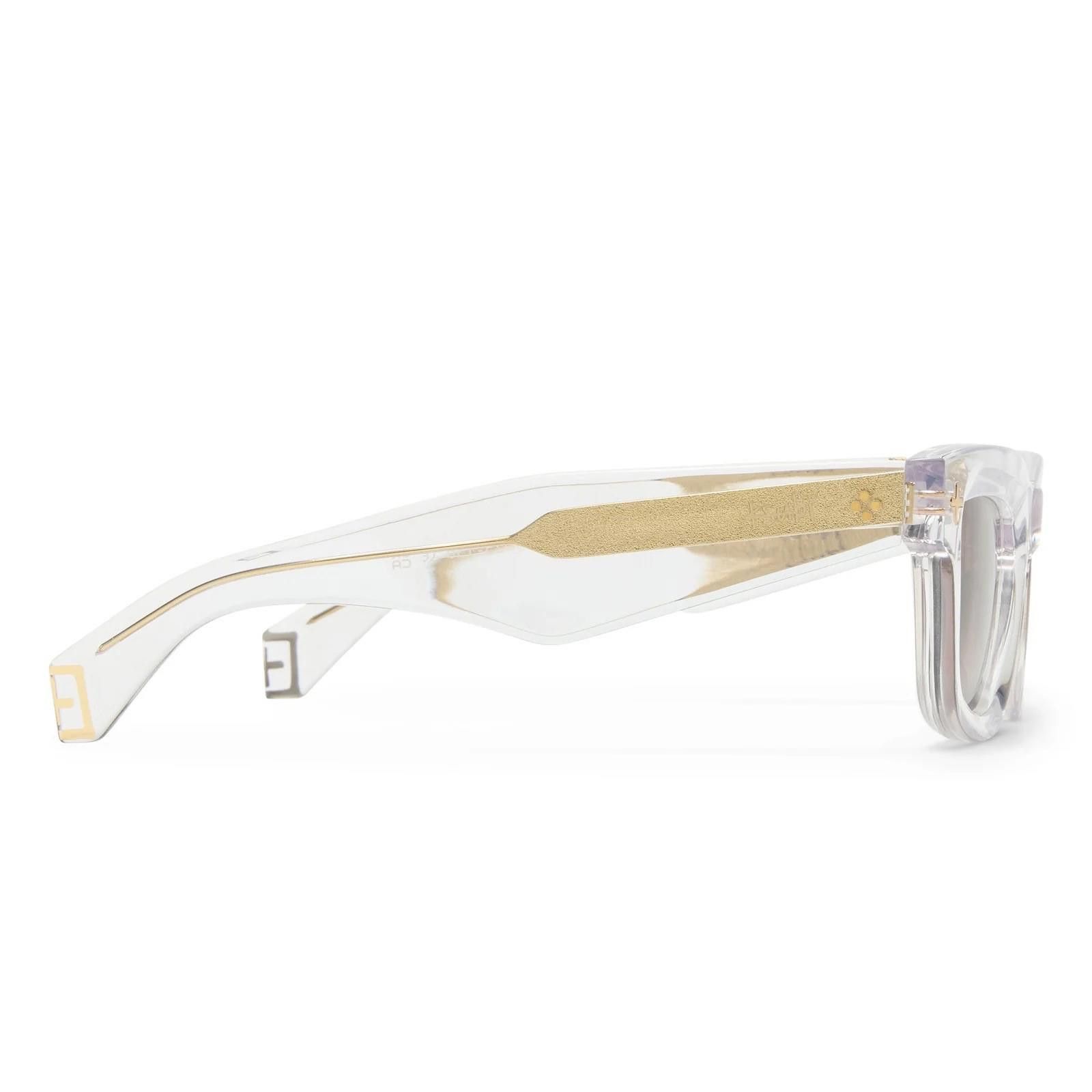 Ksubi New ksubi sunglasses mens womens GOOD$EN II KRYSTAL GOLD Size ONE SIZE - 4 Thumbnail