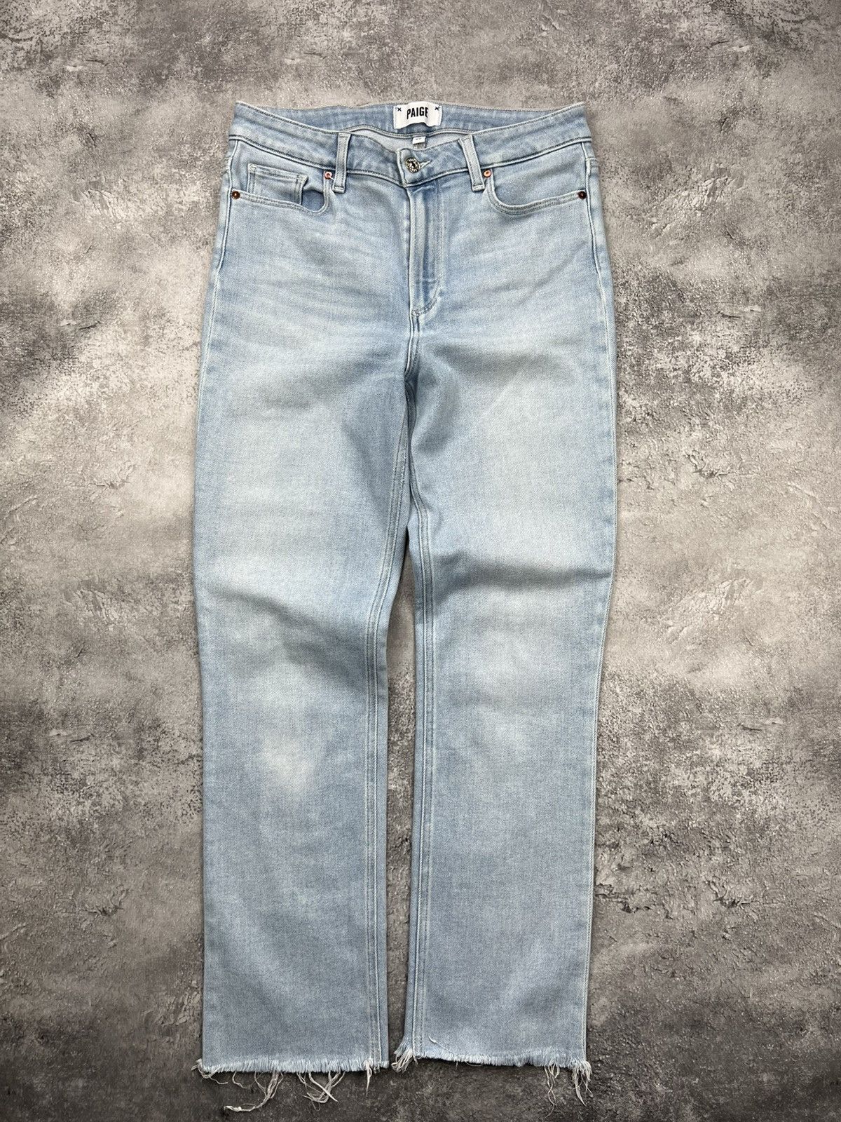 Paige Paige Womens Jeans Blue Denim Pants Size 29" - 2 Thumbnail