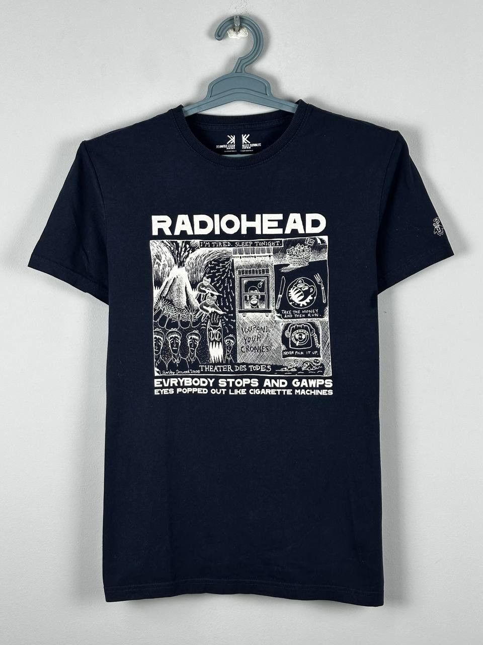 Japanese Brand Radiohead T-shirt Punk Band Cotton Vintage Size US S / EU 44-46 / 1 - 1 Thumbnail
