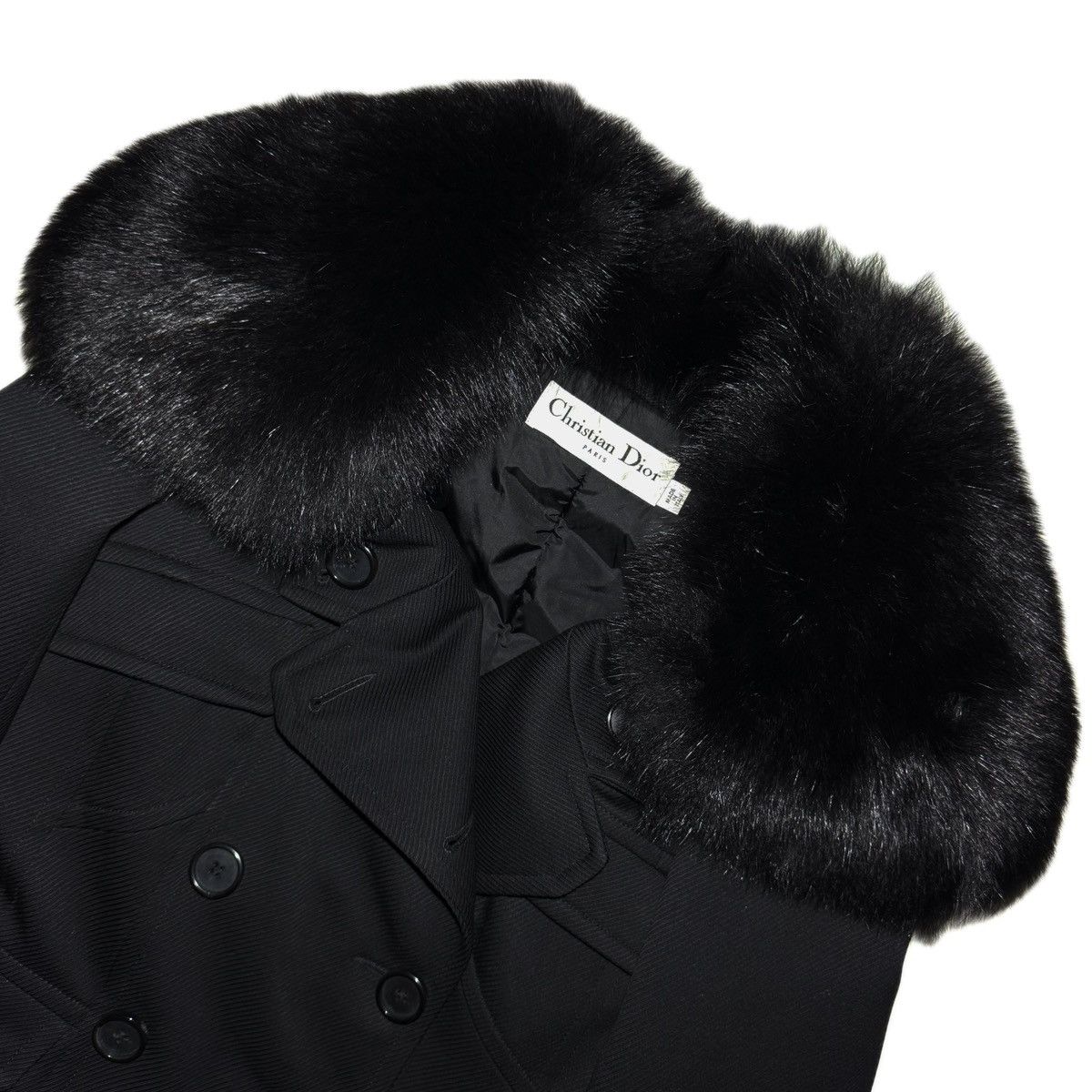 Dior Christian Dior AW09 double breasted fox collar jacket Size S / US 4 / IT 40 - 3 Thumbnail