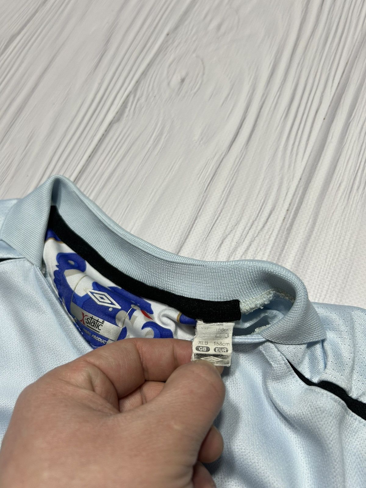 Chelsea Soccer Vintage YXL Chelsea Umbro Samsung Jersey T-Shirt Size US XL / EU 56 / 4 - 11 Thumbnail