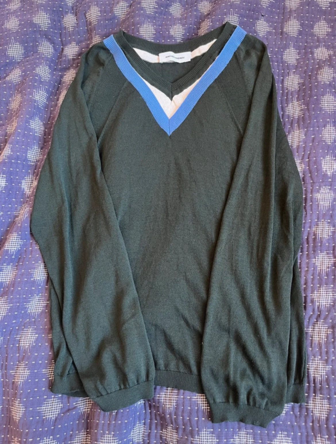 Kiko Kostadinov Itten Cable Knit Sweater | Grailed