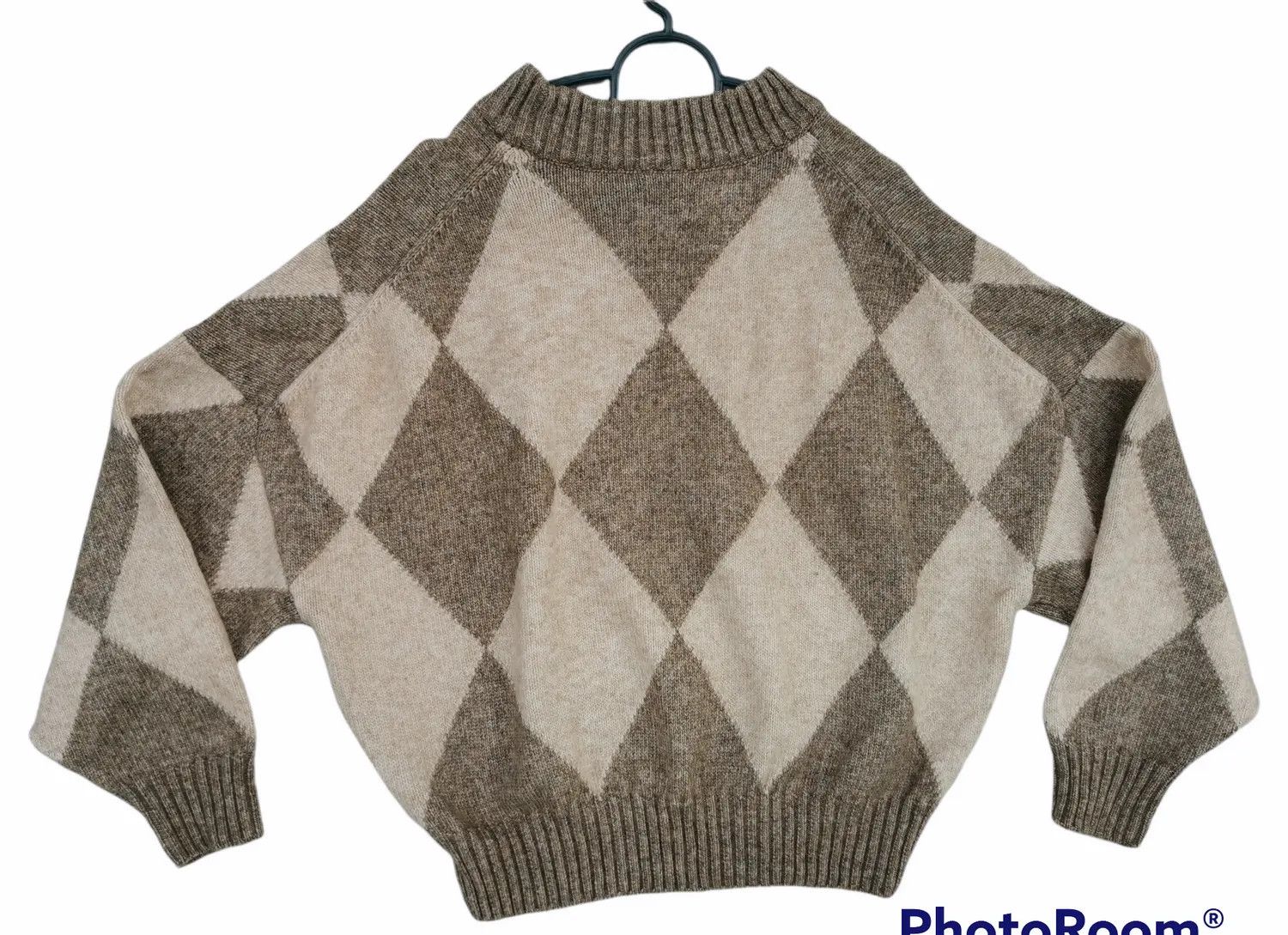 Aran Isles Knitwear × H&M × Pringle Of Scotland Pringle of Scotland x H&M Checkered Knitwear Size US M / EU 48-50 / 2 - 2 Thumbnail