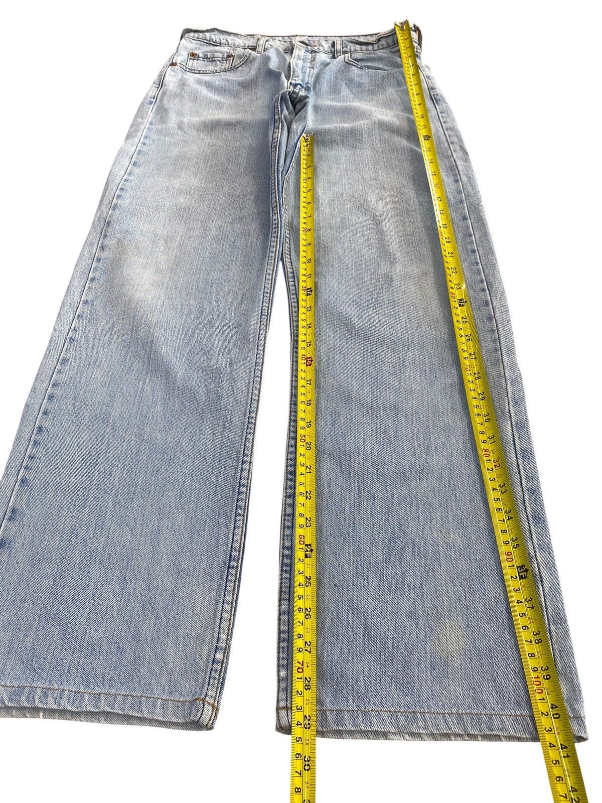 Levi's Vintage Levi’s Acid Light Wash Style Loose Jeans Size US 32 / EU 48 - 7 Thumbnail