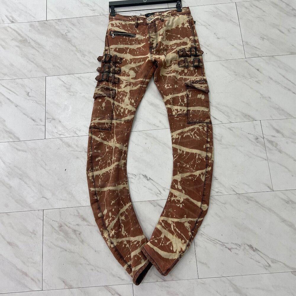 Designer AKINGS Omari Grand Canyon Stacked Jeans (Size 32) Size US 32 / EU 48 - 1 Thumbnail