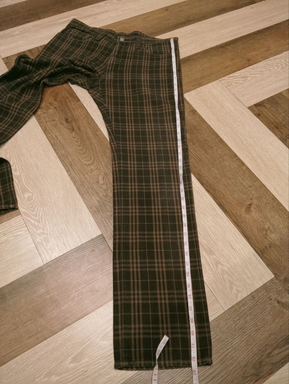 Burberry VINTAGE BURBERRY BLUE LABEL NOVA CHECK JEANS Size US 34 / EU 50 - 17 Thumbnail