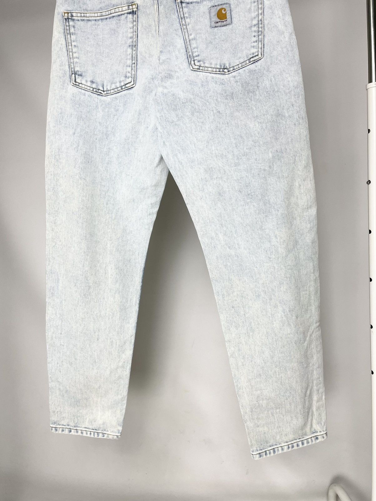 Carhartt Carhartt Newel Pant Vintage Light Blue Denim Jeans Size US 30 / EU 46 - 2 Thumbnail