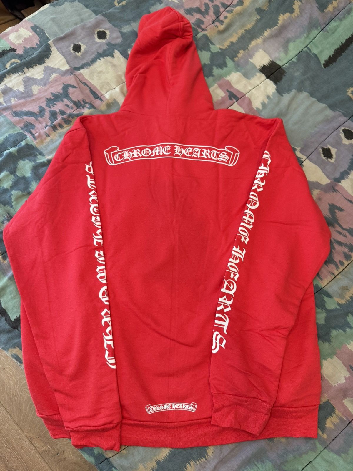 Chrome Hearts Chrome Hearts Red Hoodie Size US L / EU 52-54 / 3 - 2 Thumbnail