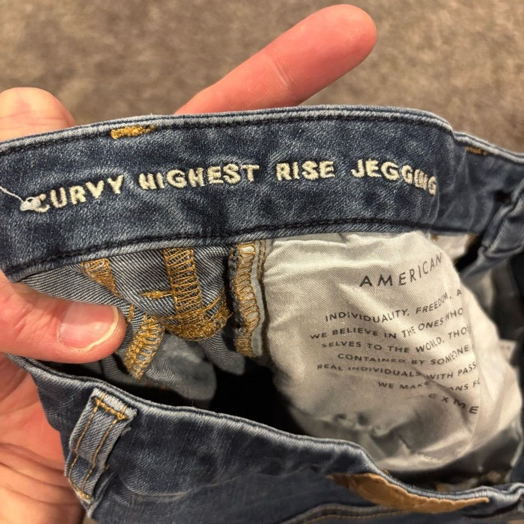 American Eagle Outfitters Women's American Eagle Jegging Jeans Size 28" / US 6 / IT 42 - 7 Thumbnail