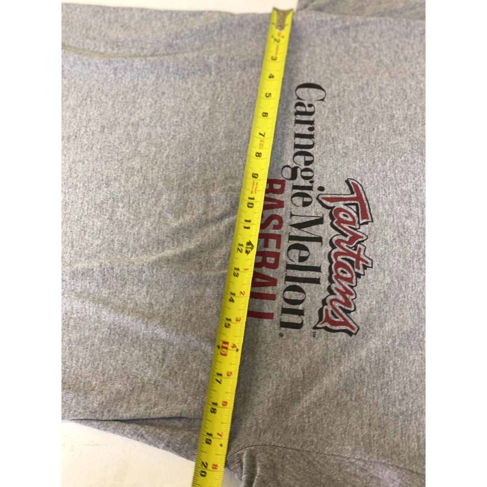 Vintage VINTAGE Carnegie Mellon Tartans T-Shirt Gray Short Sleeve M Men Size US M / EU 48-50 / 2 - 7 Thumbnail