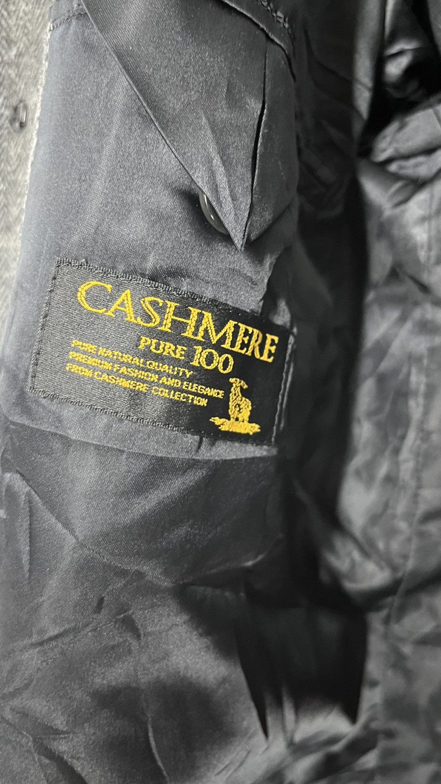 Hardy Amies HARDY AMIES CASHMERE LONG COAT WOOL PARKA JACKET Size US M / EU 48-50 / 2 - 10 Thumbnail