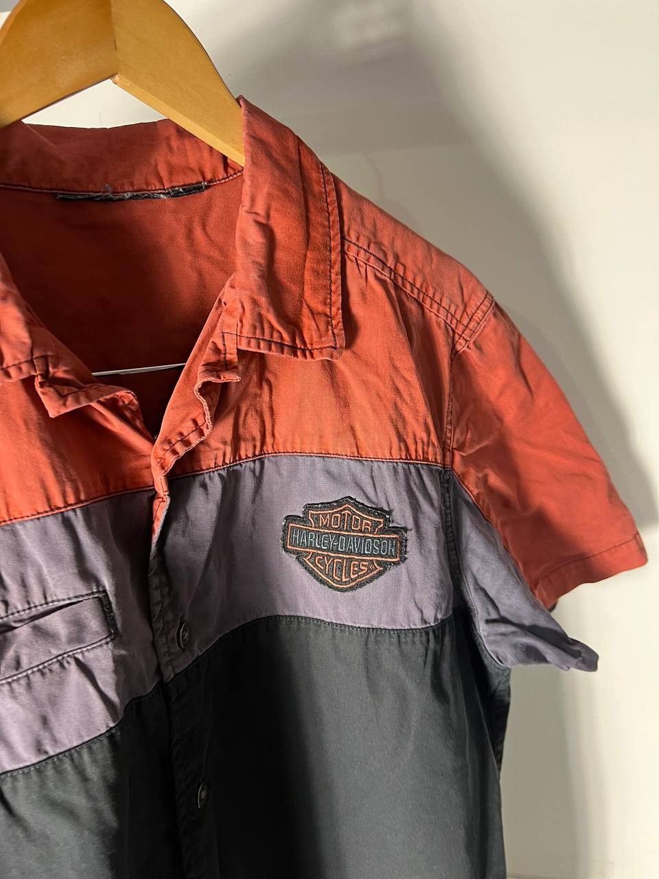 Harley Davidson VINTAGE HARLEY DAVIDSON MOTORCYCLE RETRO SHIRTS Y2K 90s Size US M / EU 48-50 / 2 - 6 Thumbnail
