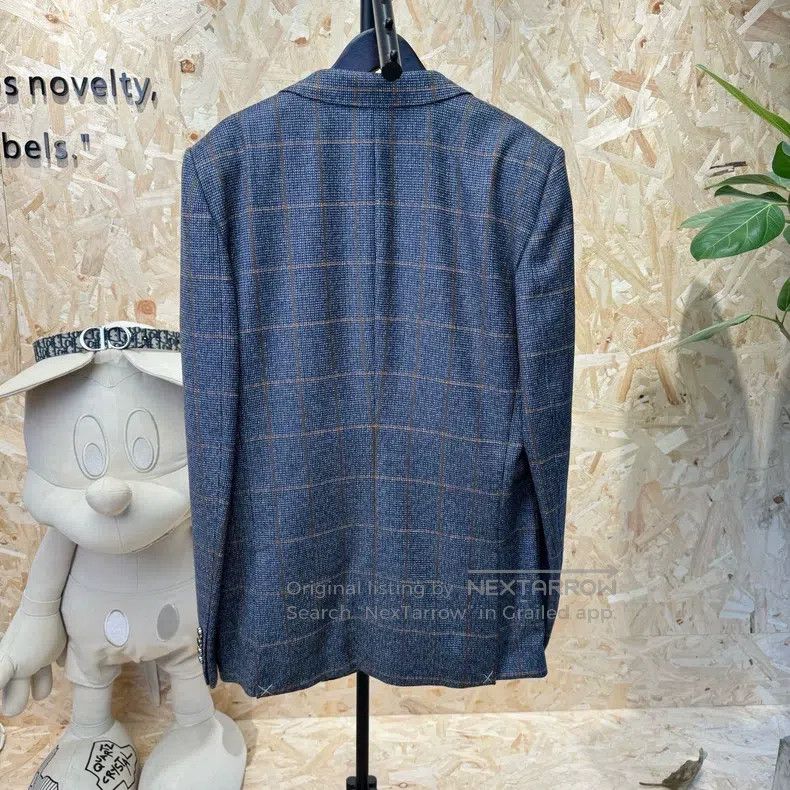 Louis Vuitton Louis Vuitton Houndstooth blazer Size 54R - 2 Thumbnail