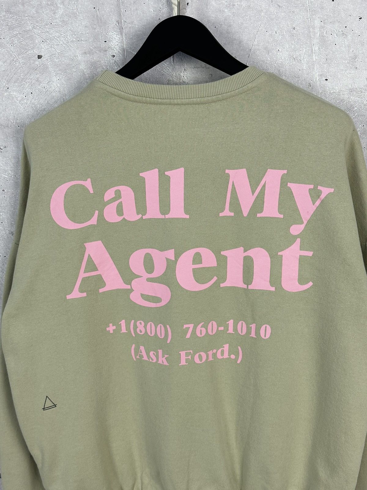 Eleven Paris × Vintage Eleven Paris Beige Printed Cotton Men’s Sweatshirt Size US M / EU 48-50 / 2 - 6 Thumbnail