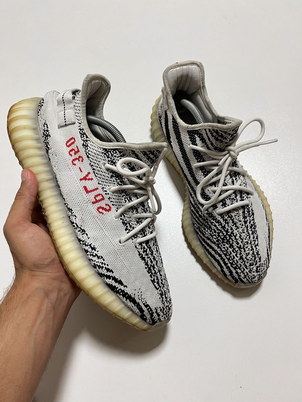Adidas Yeezy 350 Zebra Size US 11 / EU 44 - 6 Thumbnail