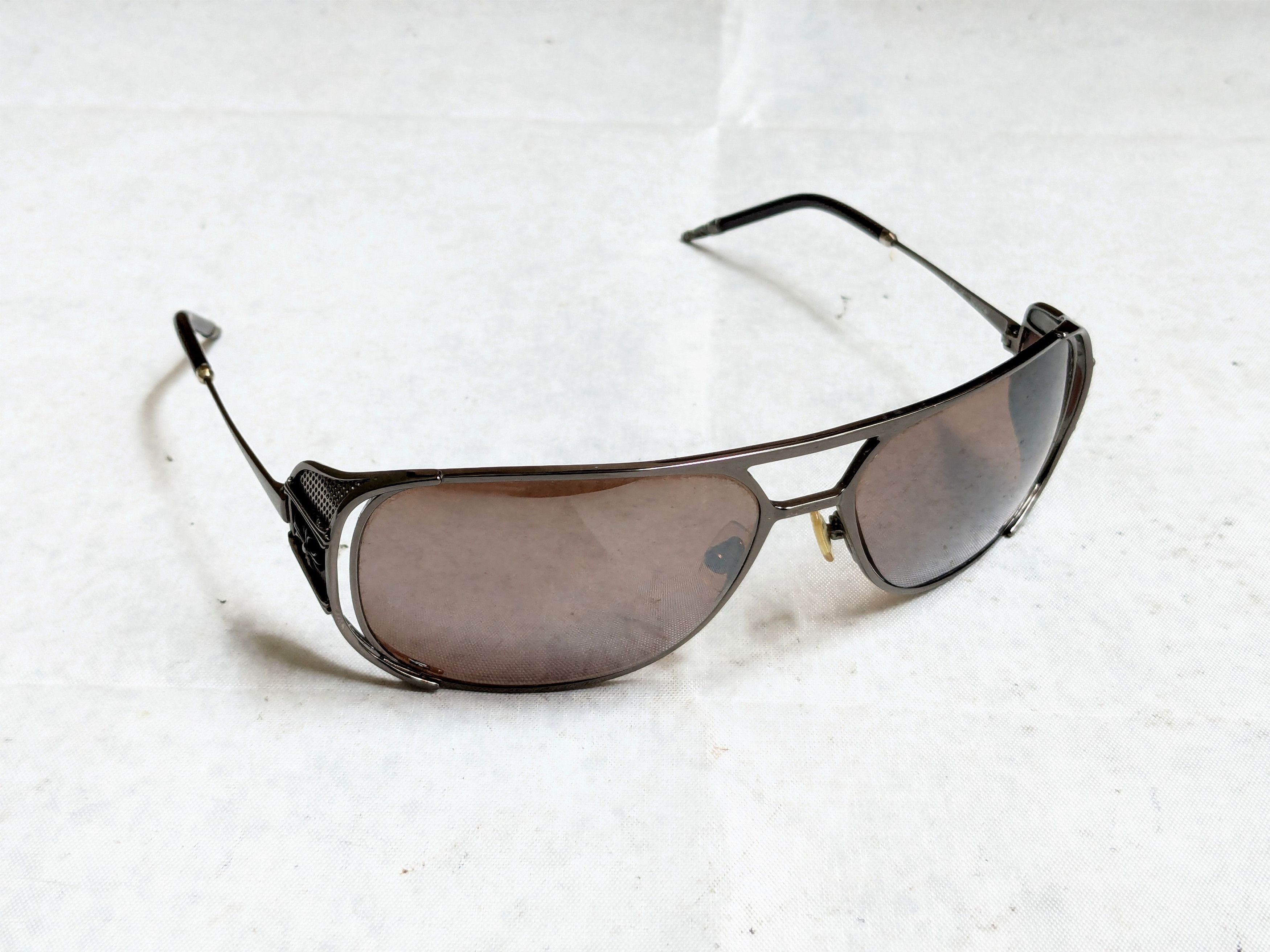 Chrome Hearts Chrome Hearts Sunglasses Jones Brown Aviator Cross Size ONE SIZE - 5 Thumbnail