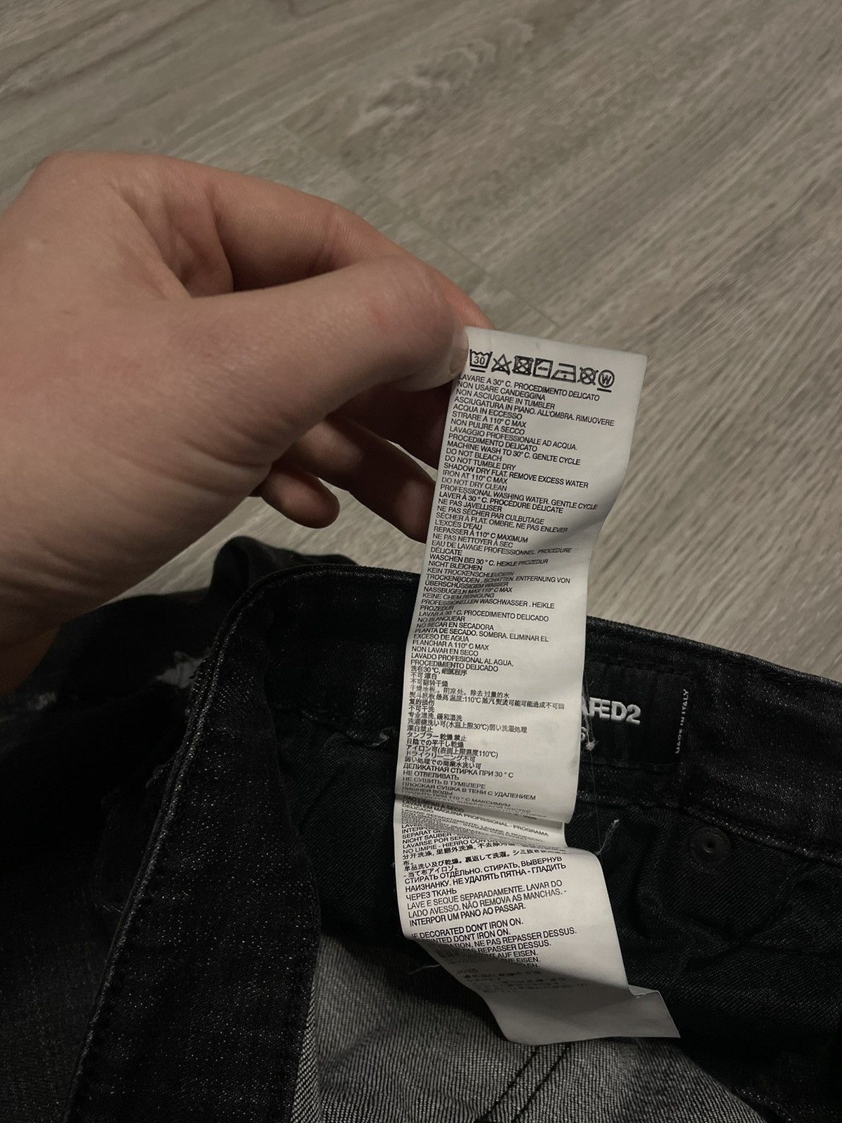 Dsquared2 Dsquared Denim Jeans Y2K Size US 30 / EU 46 - 14 Thumbnail
