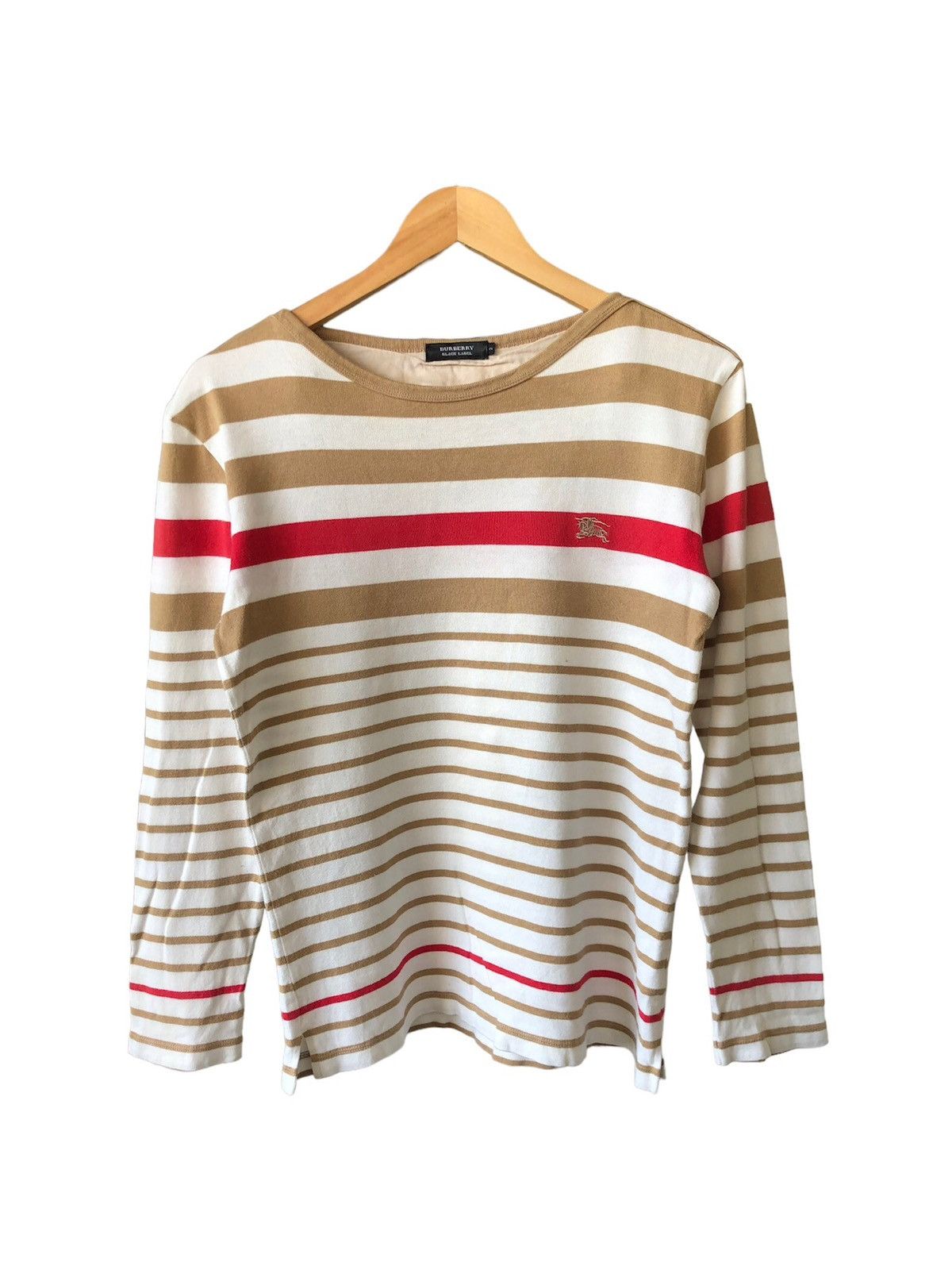 Burberry Vintage Burberry Black Label Stripe Long Sleeve Size M / US 6-8 / IT 42-44 - 24 Thumbnail