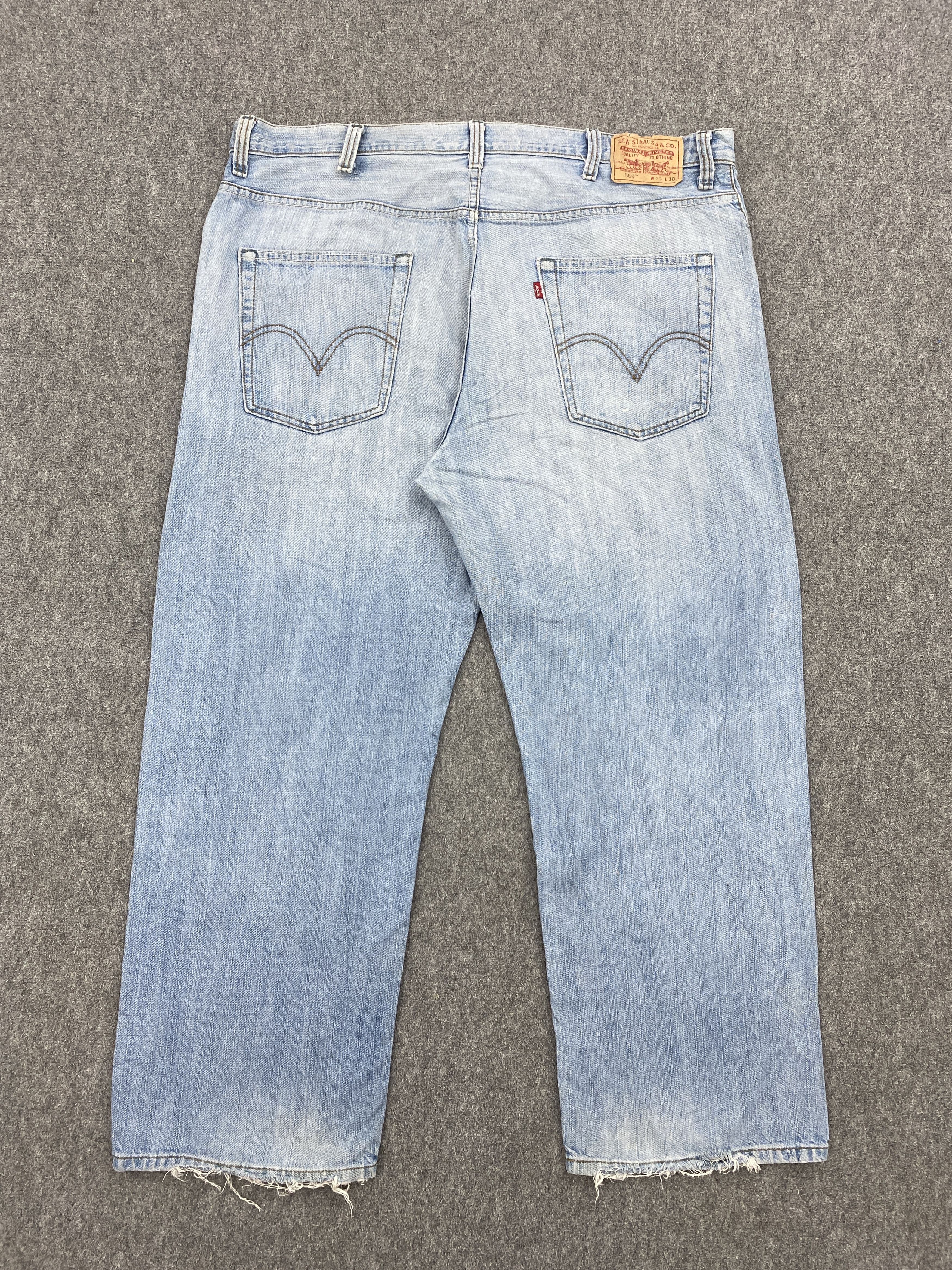 Levi's Vintage Levi's 569 Light Washed Jeans DP2684 Size US 43 - 3 Thumbnail