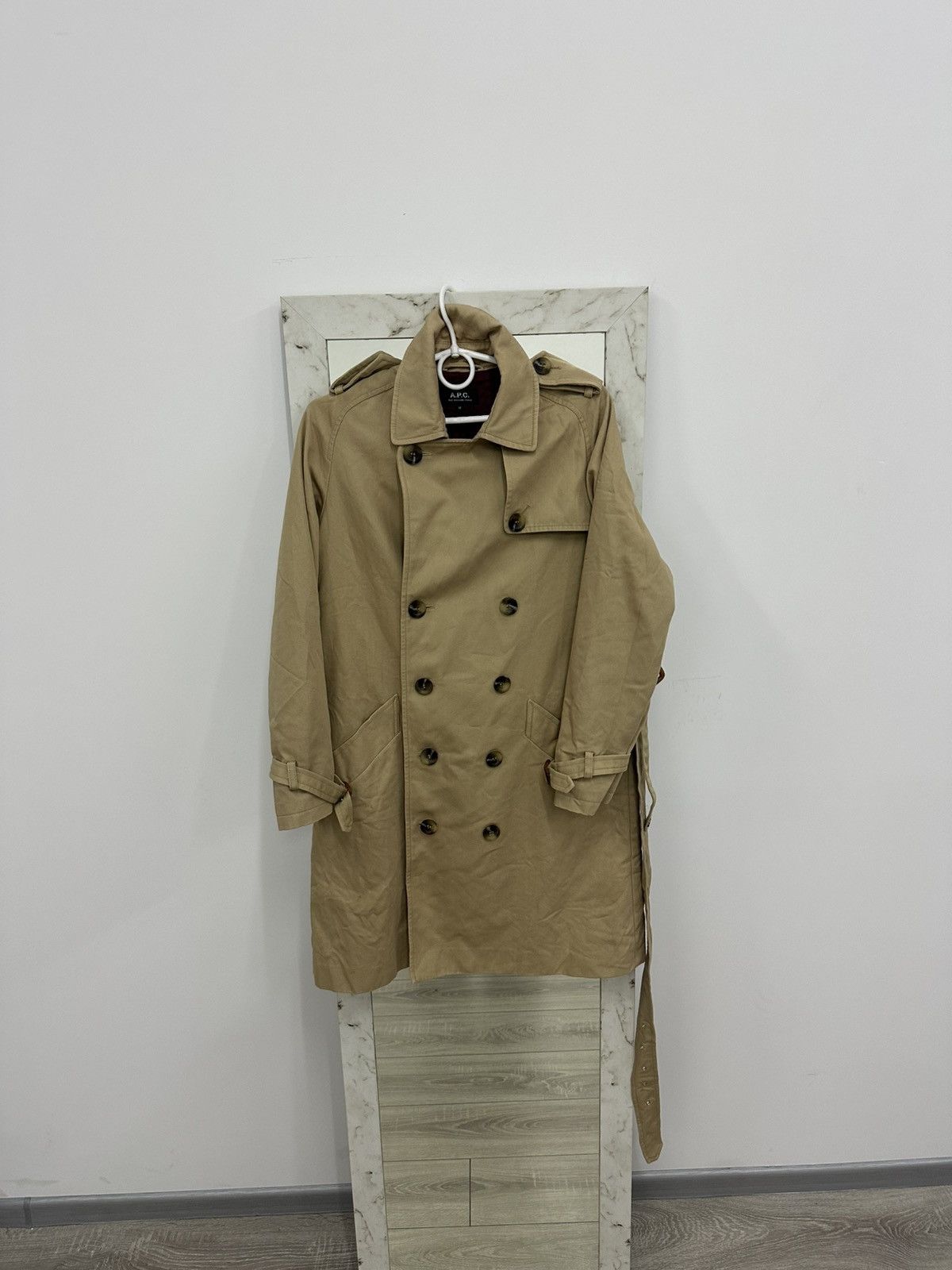A.P.C. A.P.C Rue Madame Paris Trench Coat Jacket Size M / US 6-8 / IT 42-44 - 3 Thumbnail