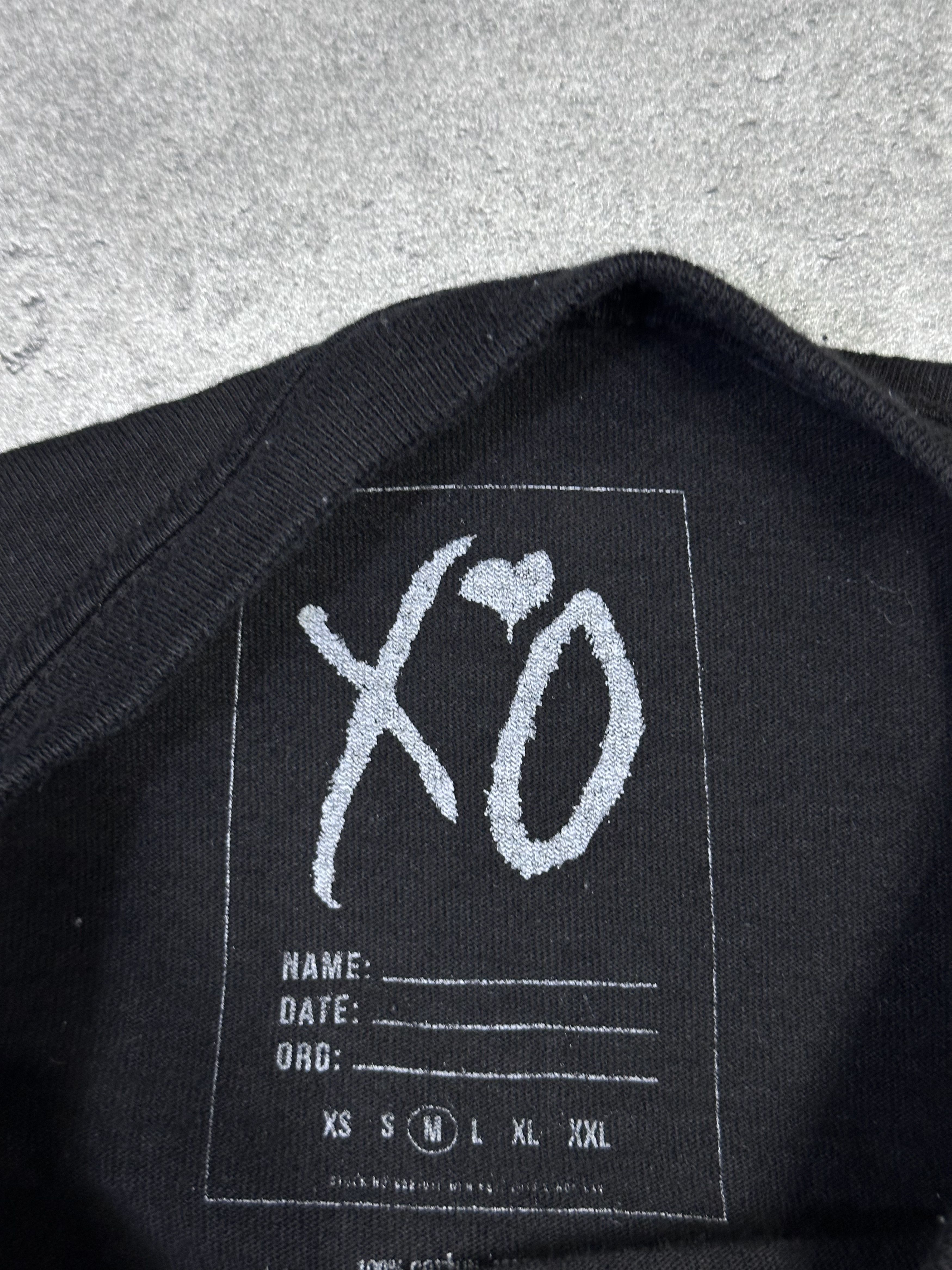 The Weeknd Global stadium tour the weeknd xoxo black longsleeve Size US M / EU 48-50 / 2 - 6 Thumbnail