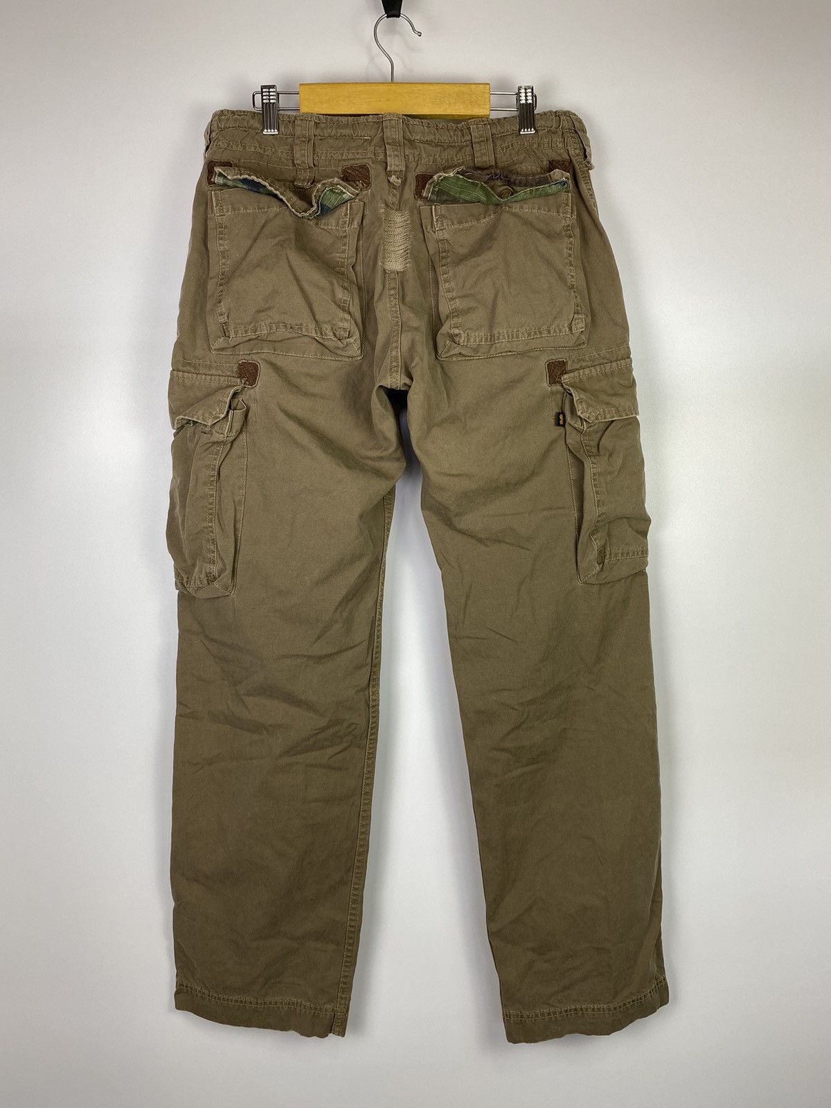 Alpha Industries Alpha industries cargo adjustable patchwork pant Size US 33 - 9 Thumbnail