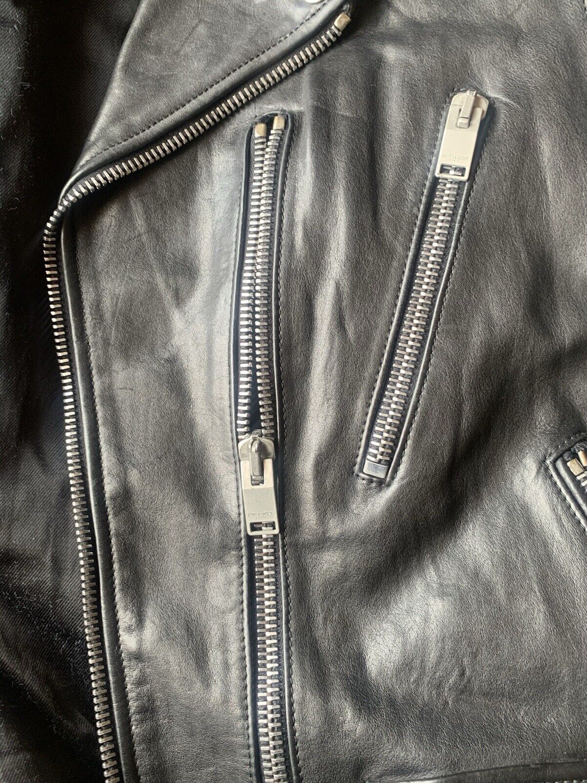 Saint Laurent Paris Saint Laurent Paris Bike Leather Jacket Size US L / EU 52-54 / 3 - 10 Thumbnail